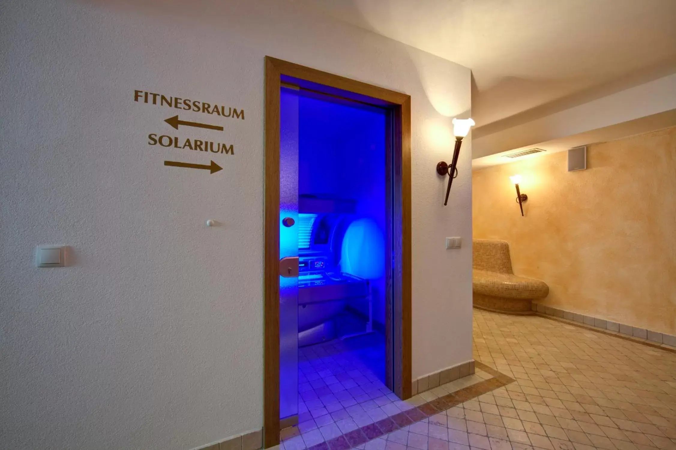 Solarium in Sporthotel Kalcherhof