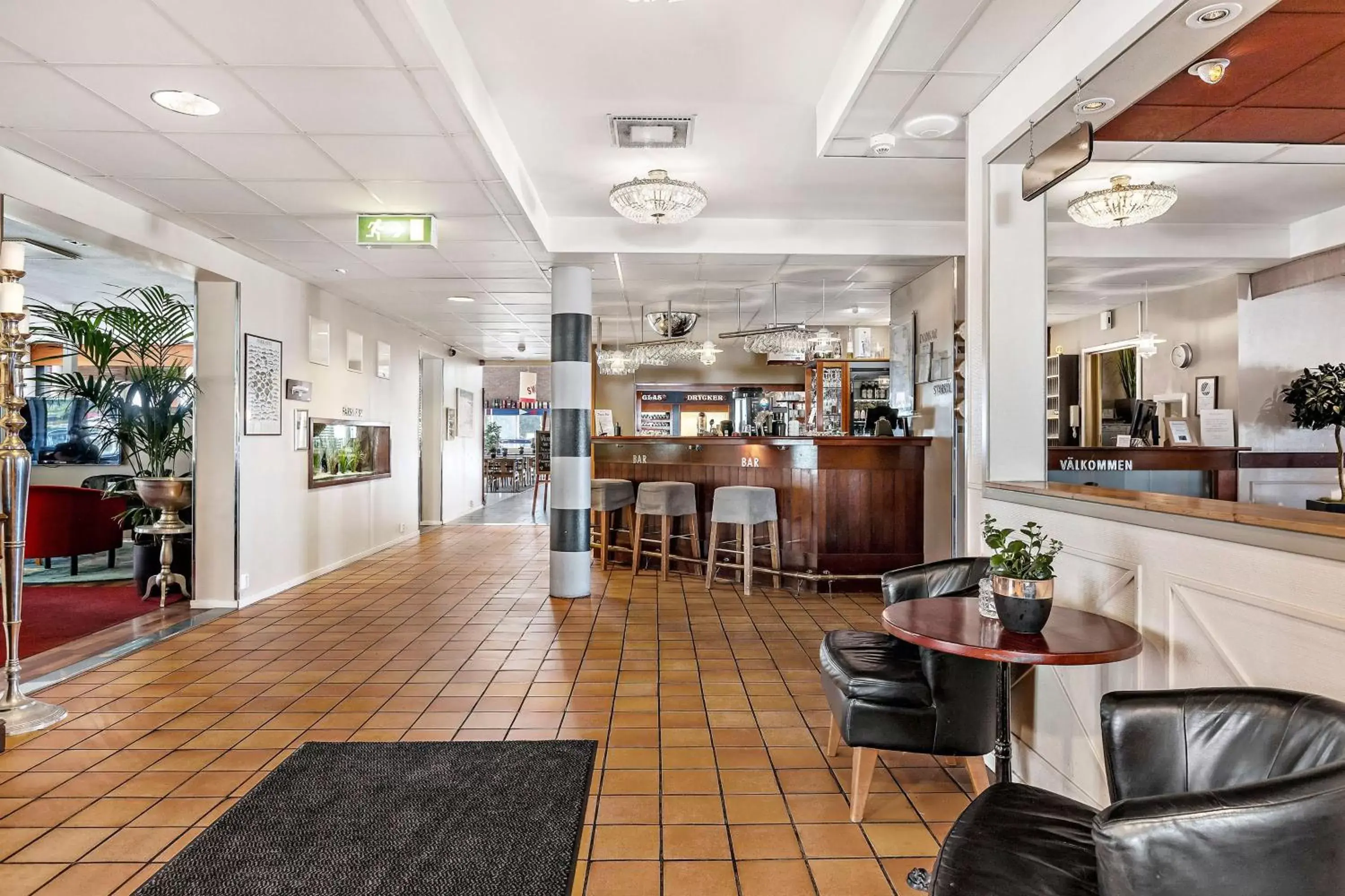 Lounge or bar, Lobby/Reception in Best Western Hotel Norra Vattern