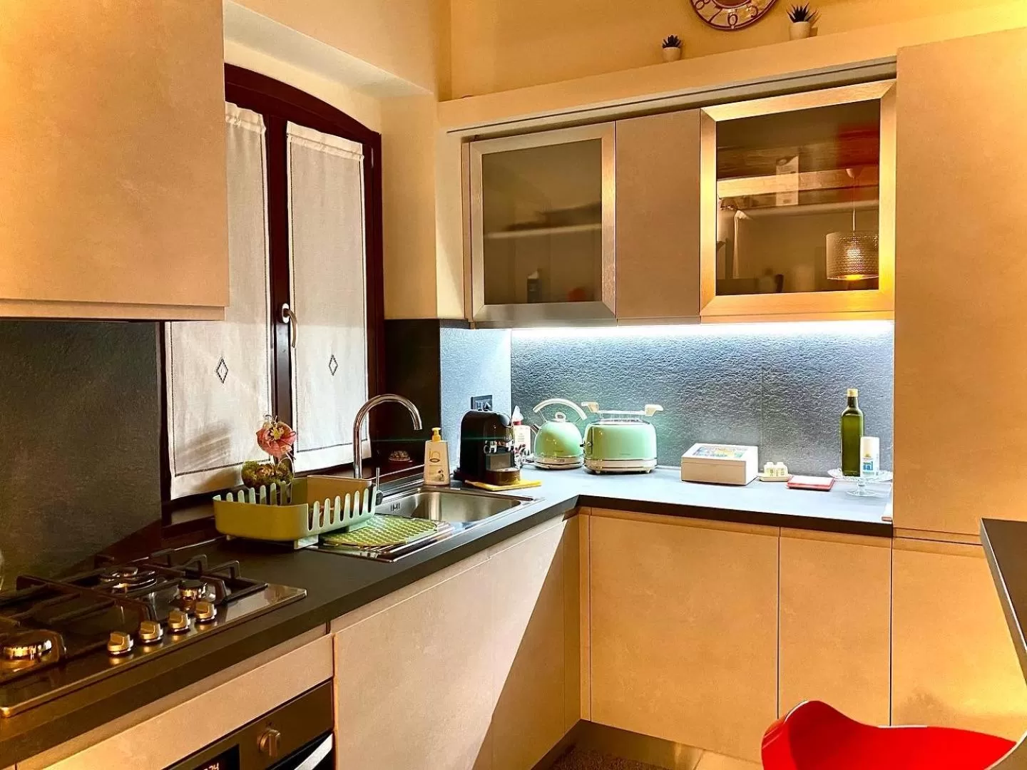 Kitchen or kitchenette, Kitchen/Kitchenette in B&B Terrazza Sul Borgo