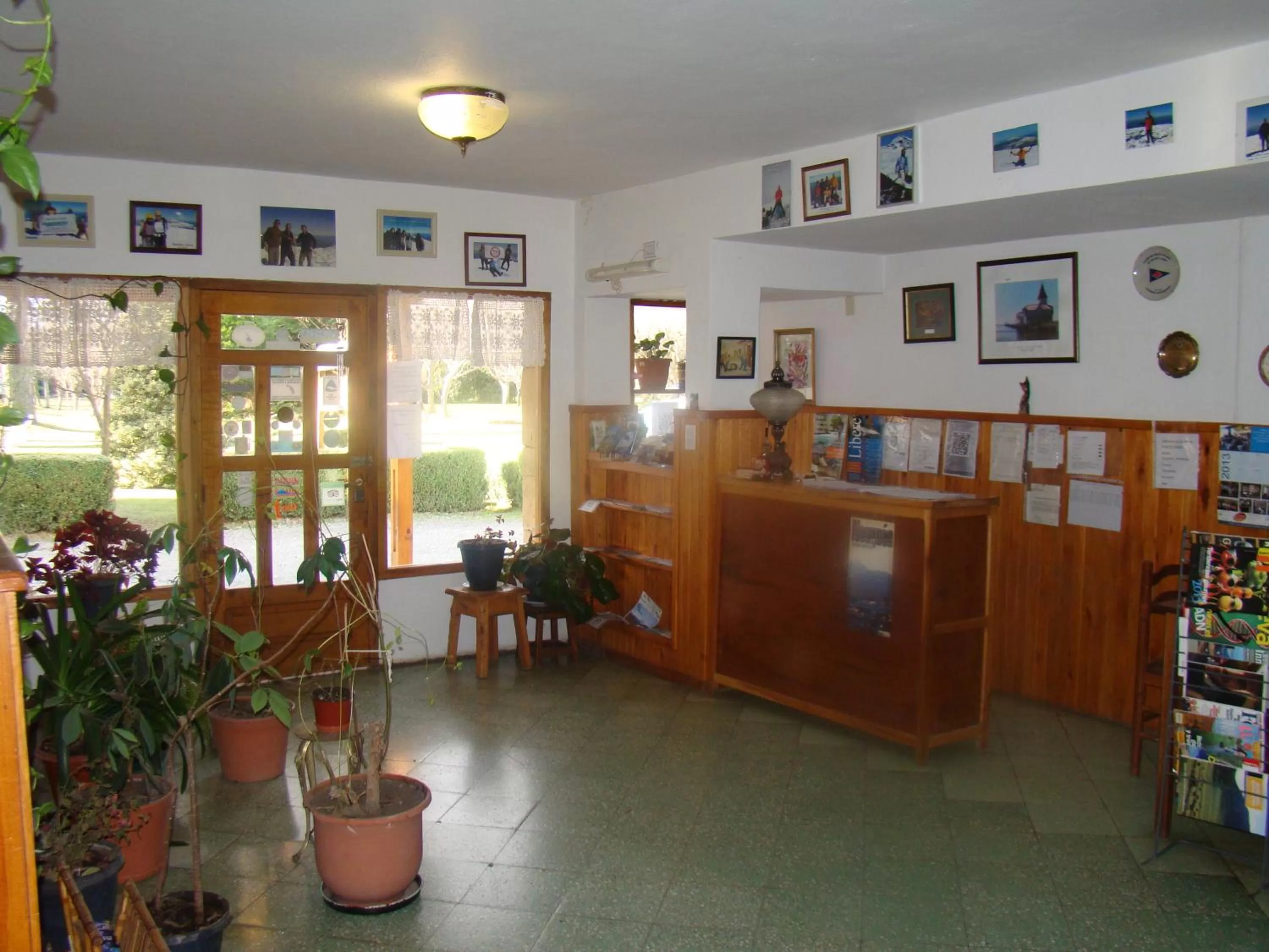 Lobby or reception in Hostería Chimehuin