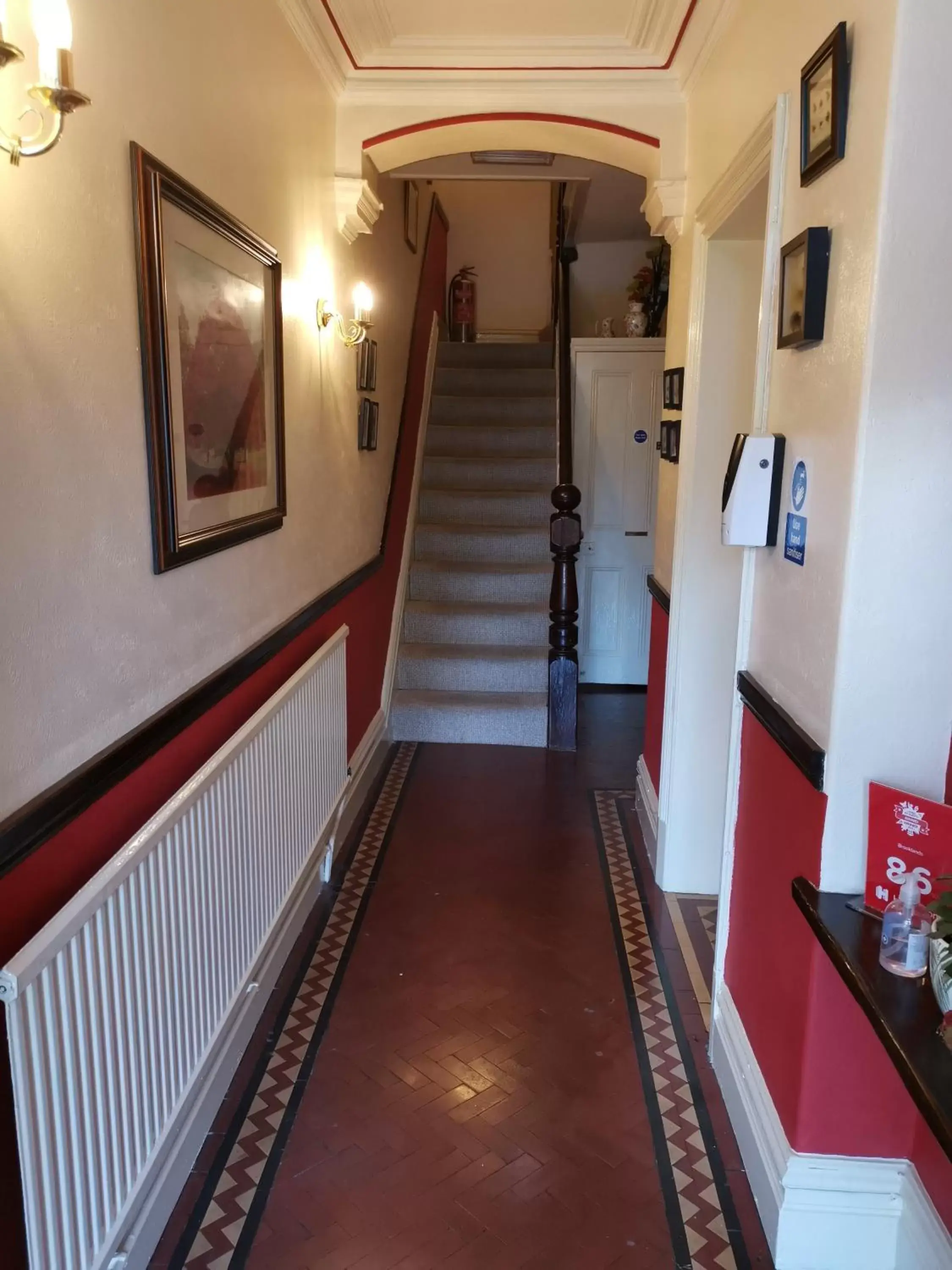 Lobby or reception in Brooklands Guest House