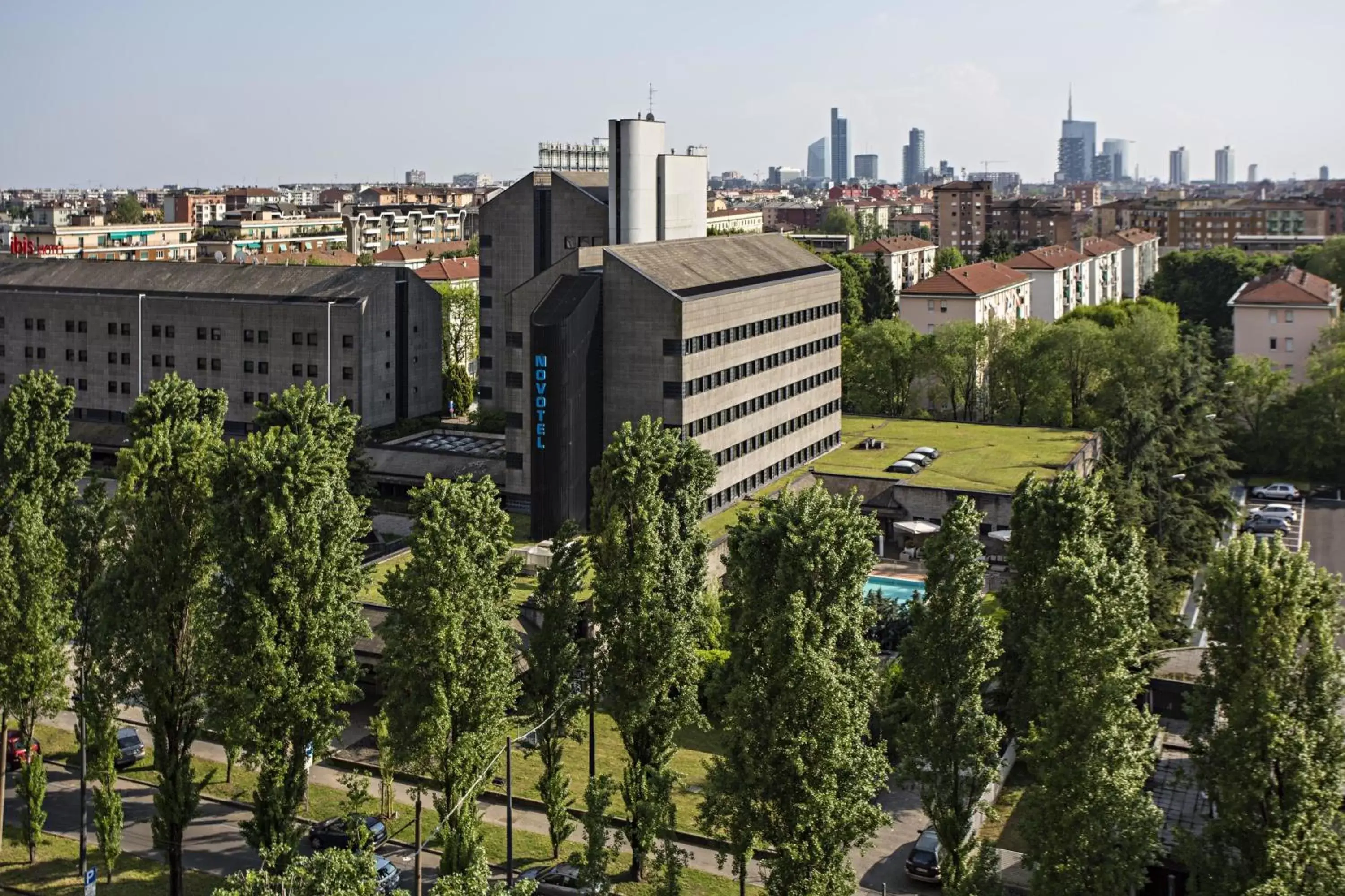 Bird's eye view, Bird's-eye View in Novotel Milano Nord Ca' Granda