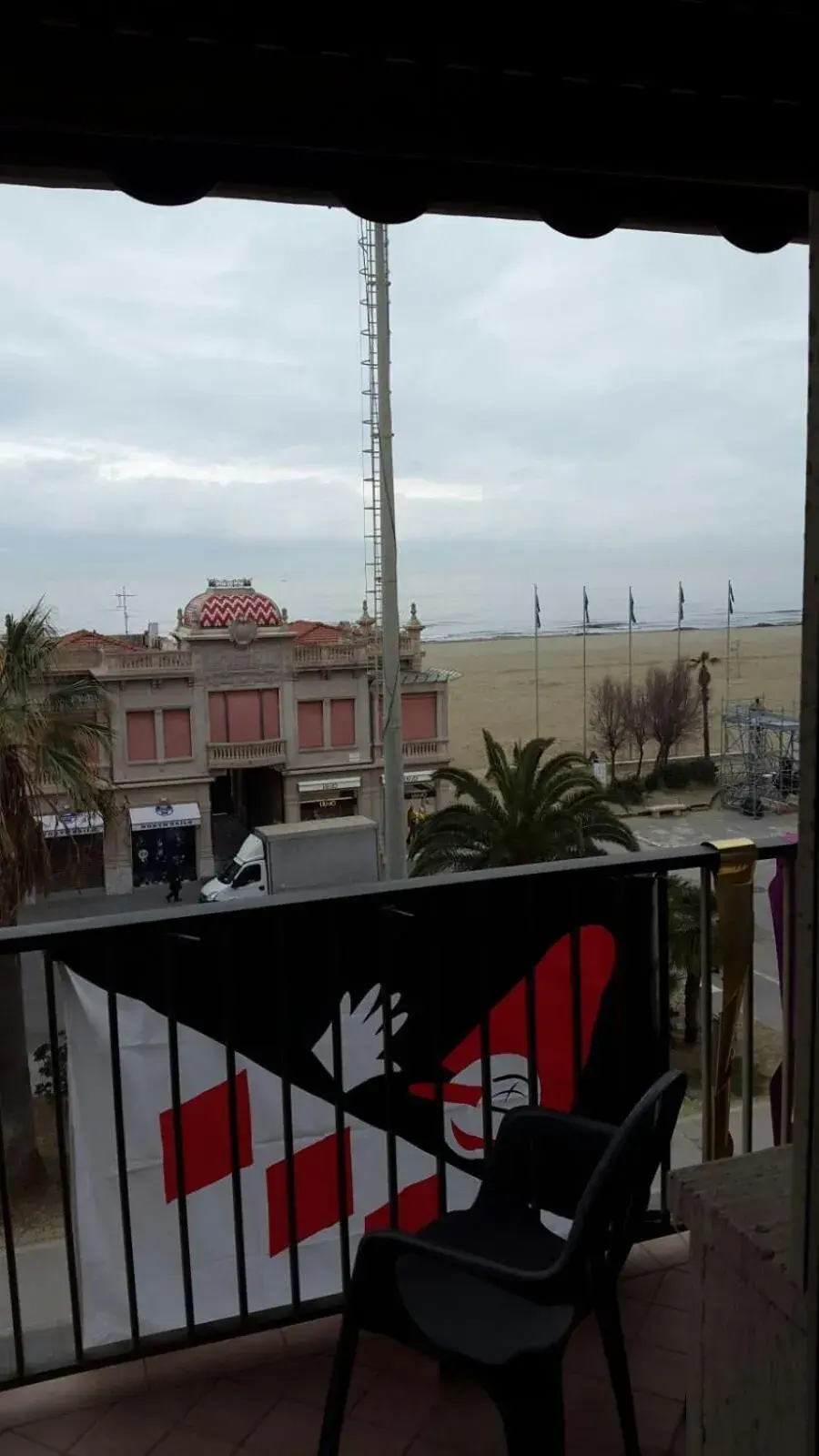 Balcony/Terrace in Hotel Bella Riviera Lungomare