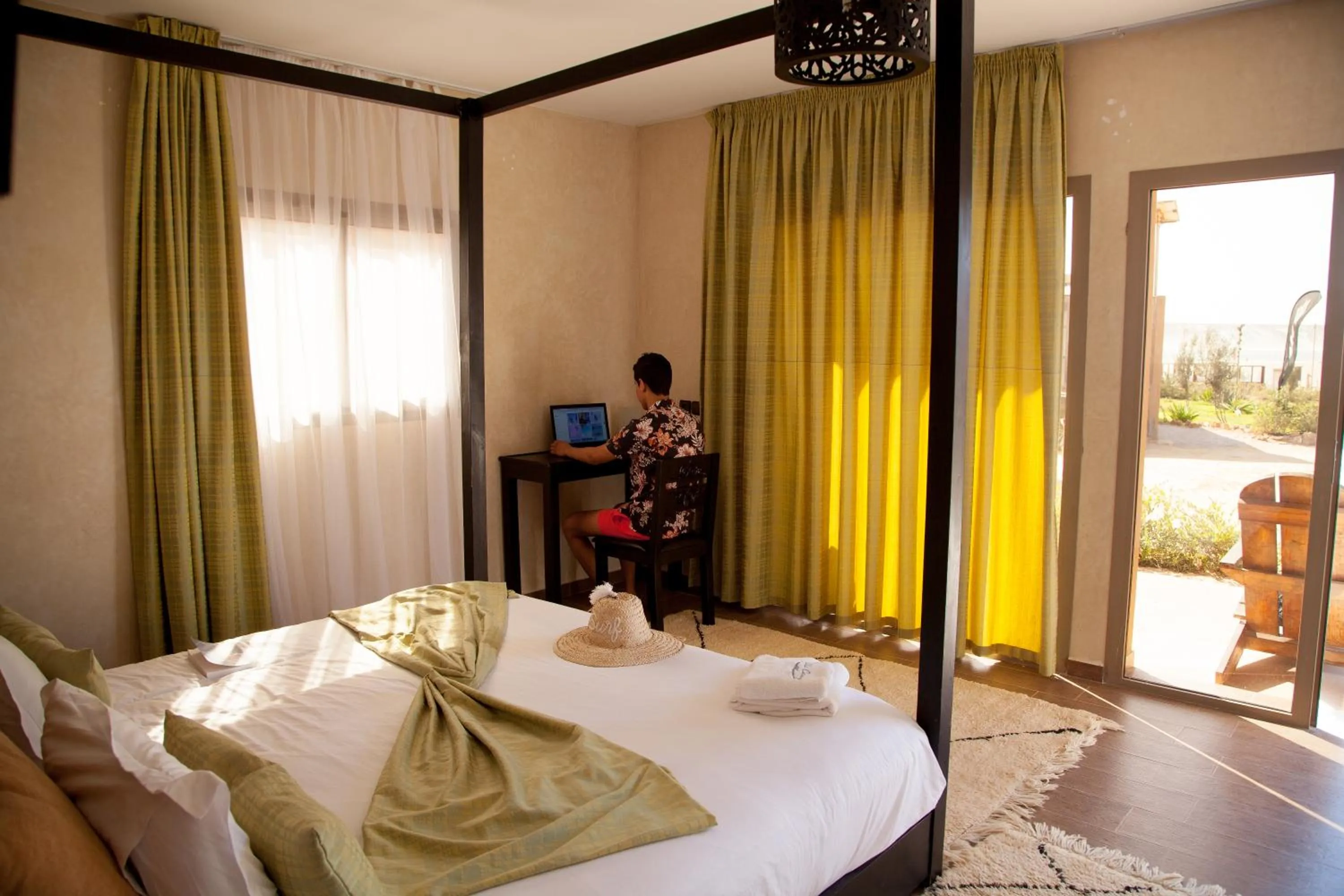 Bedroom, Bed in Dakhla Camp
