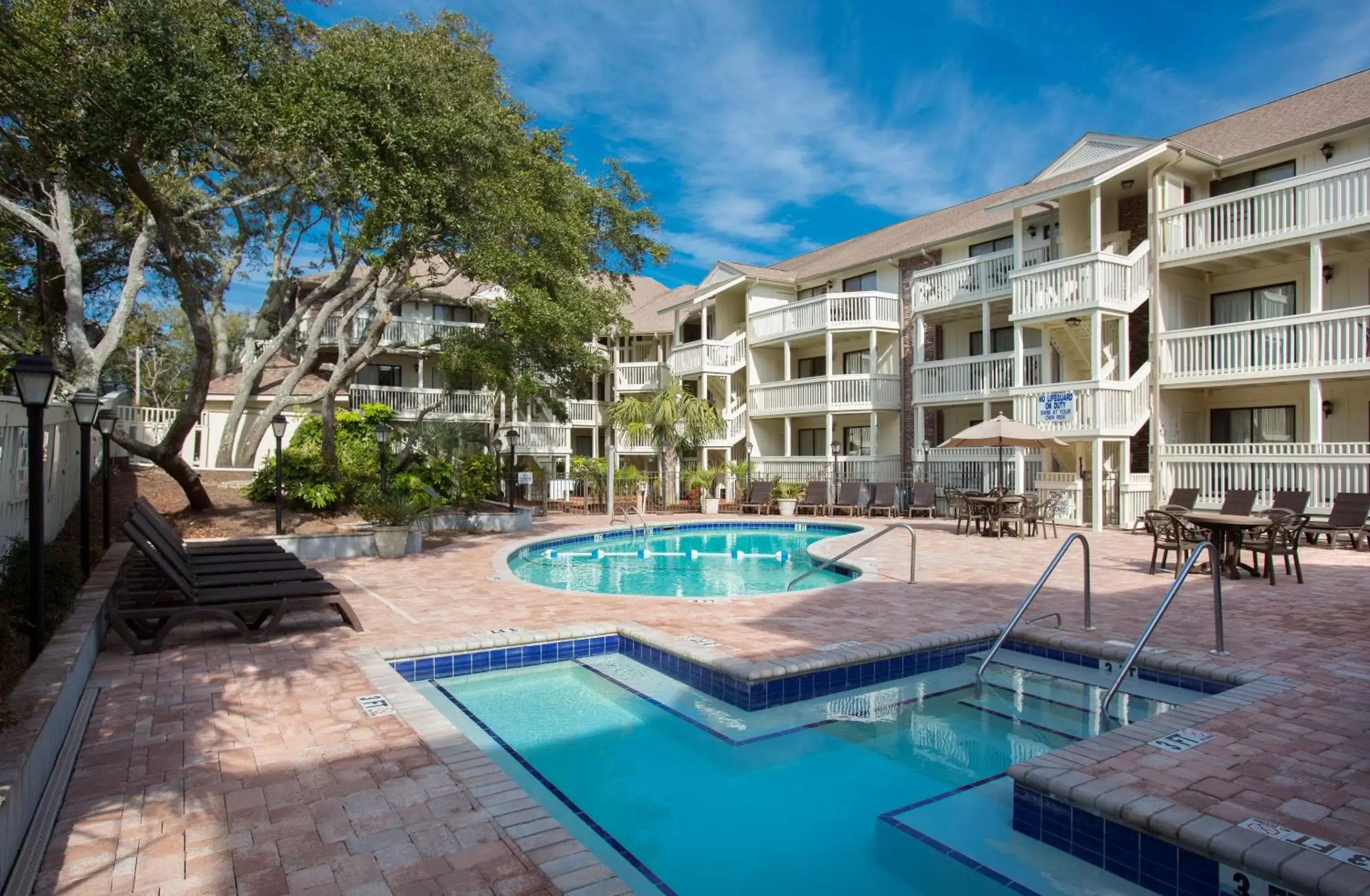 Property building, Swimming Pool in Caribbean Resort Myrtle Beach