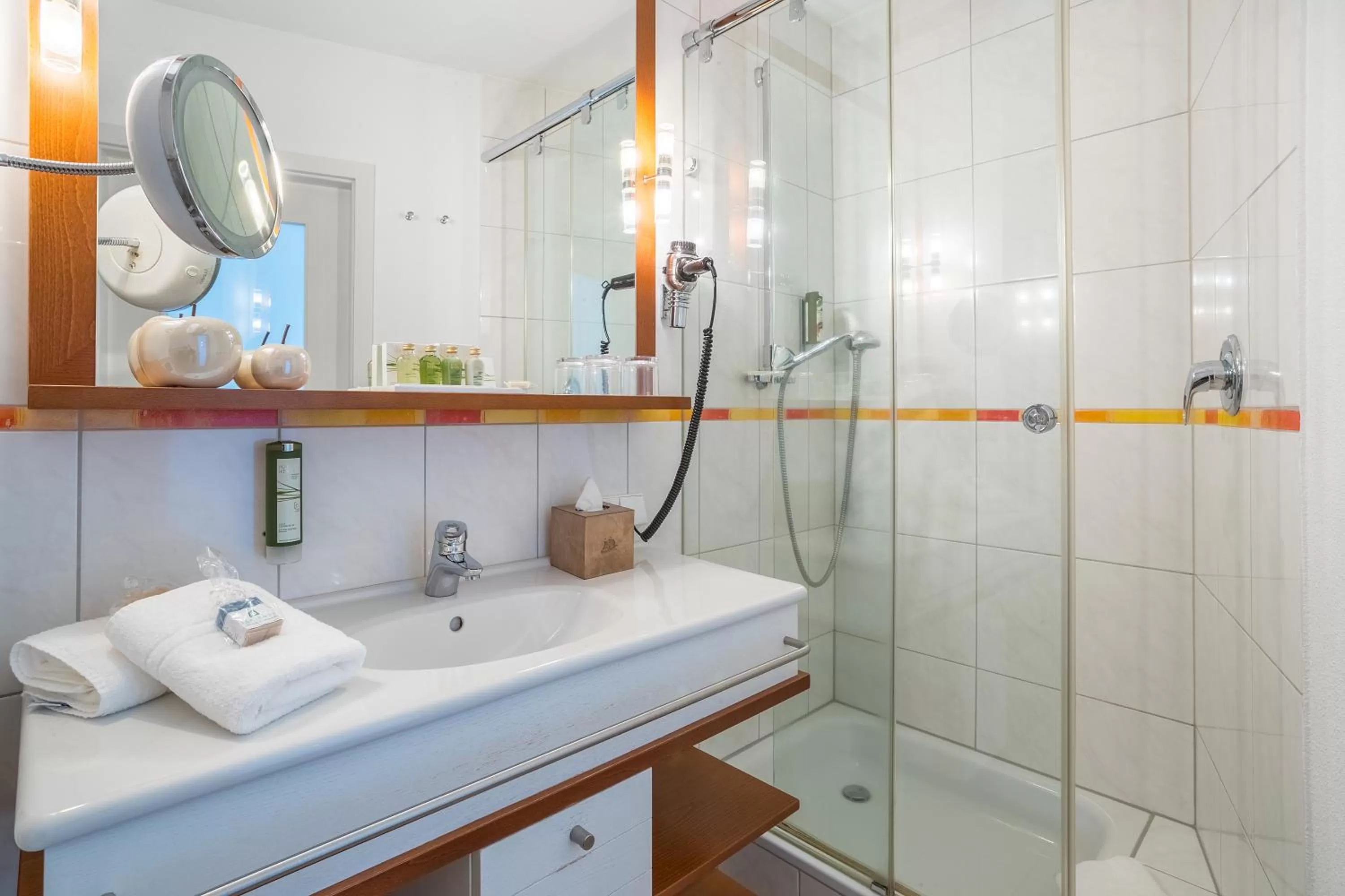 Bathroom in Hotel Fährhaus