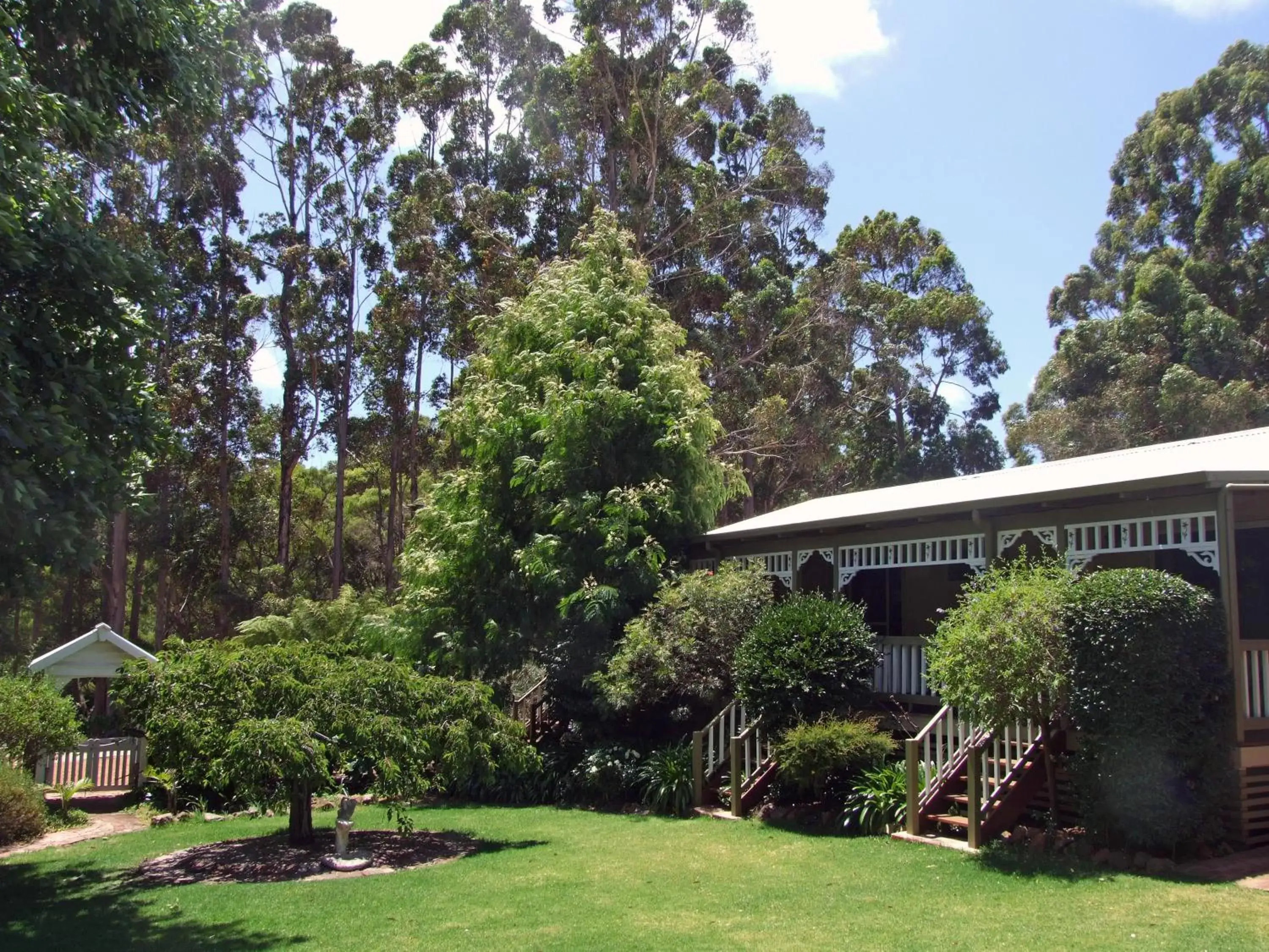 View (from property/room), Garden in Adamsons Riverside Accommodation