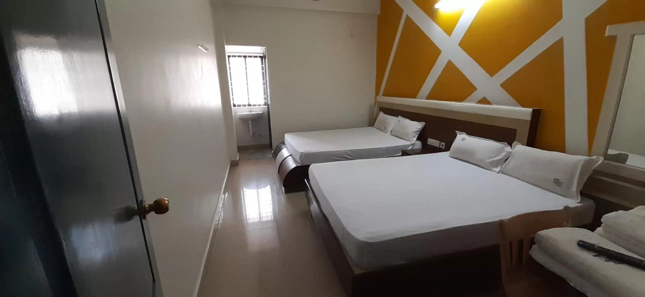 Photo of the whole room, Bed in A.S.K Residency