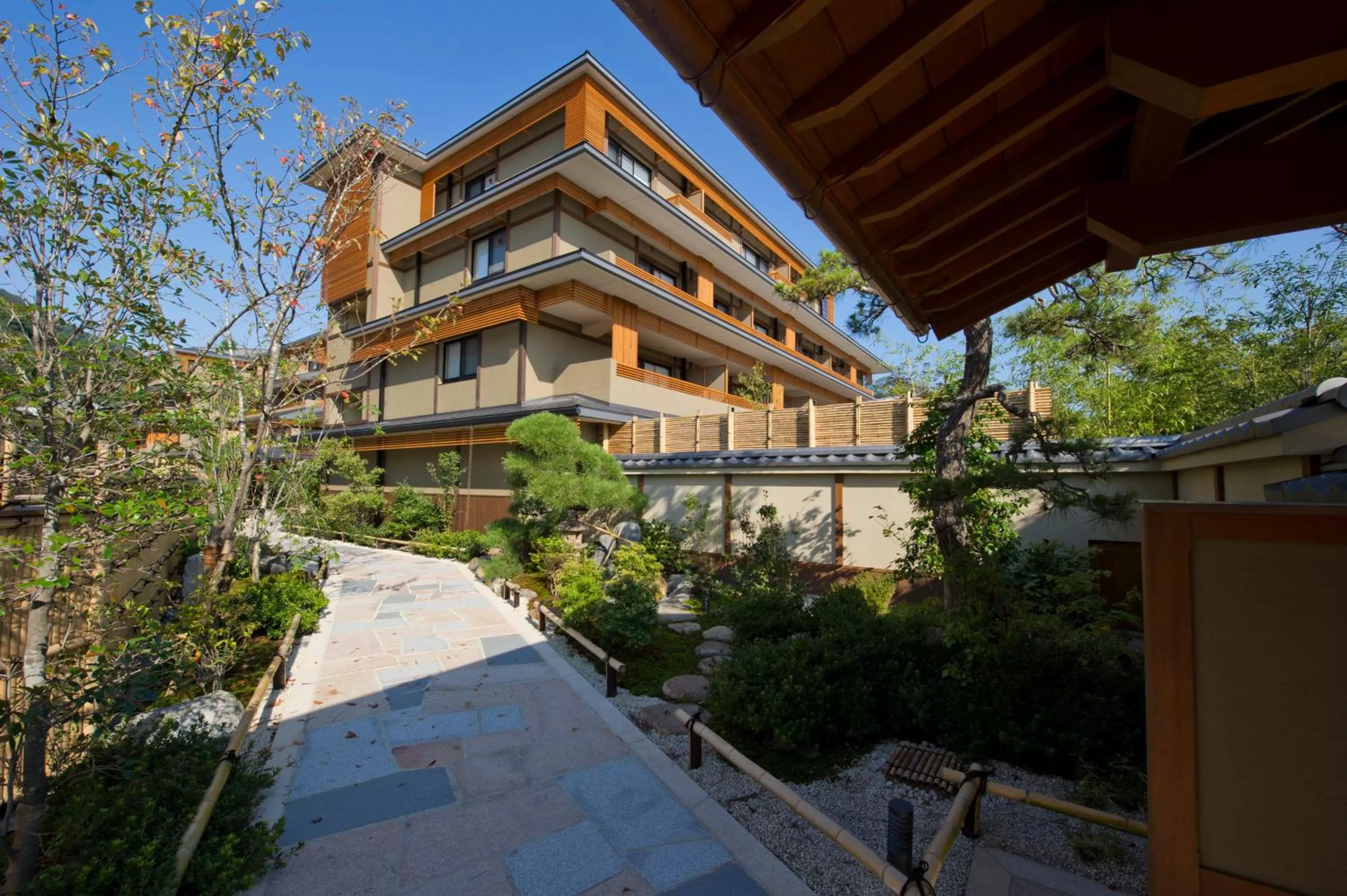 Property building in Kadensho, Arashiyama Onsen, Kyoto - Kyoritsu Resort