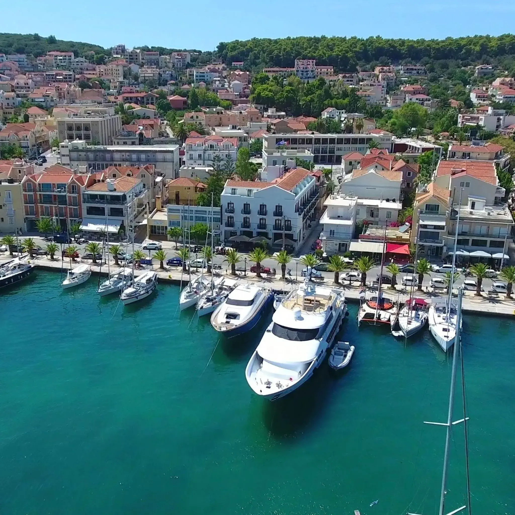 Property building, Bird's-eye View in Kefalonia Grand