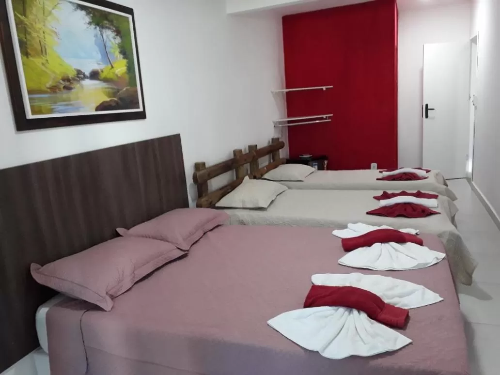 Bed in Trevo De Arraial pousada em cabo frio