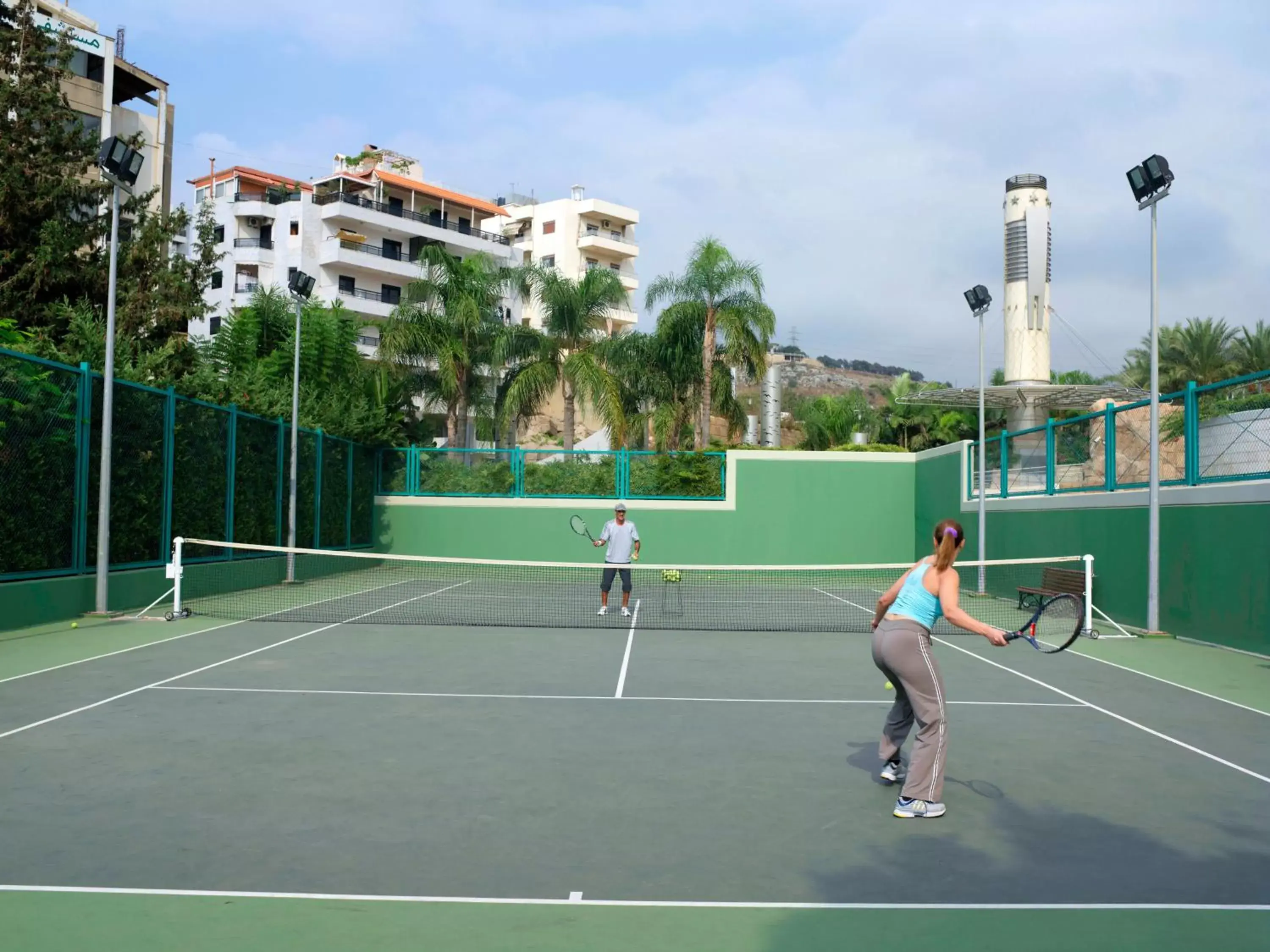 Tennis/Squash in Le Royal Beirut