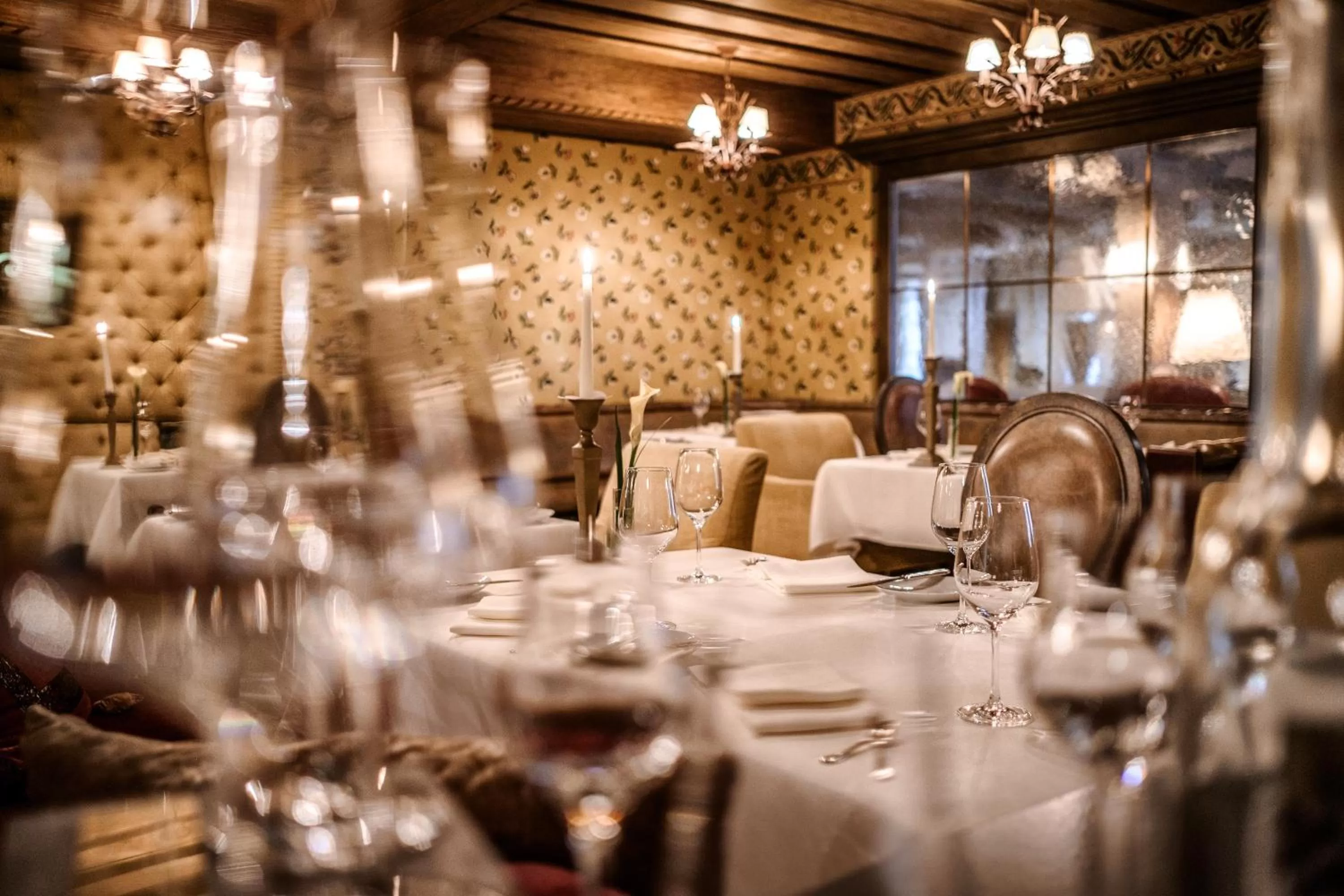 Restaurant/places to eat in Tschuggen Grand Hotel - The Leading Hotels of the World