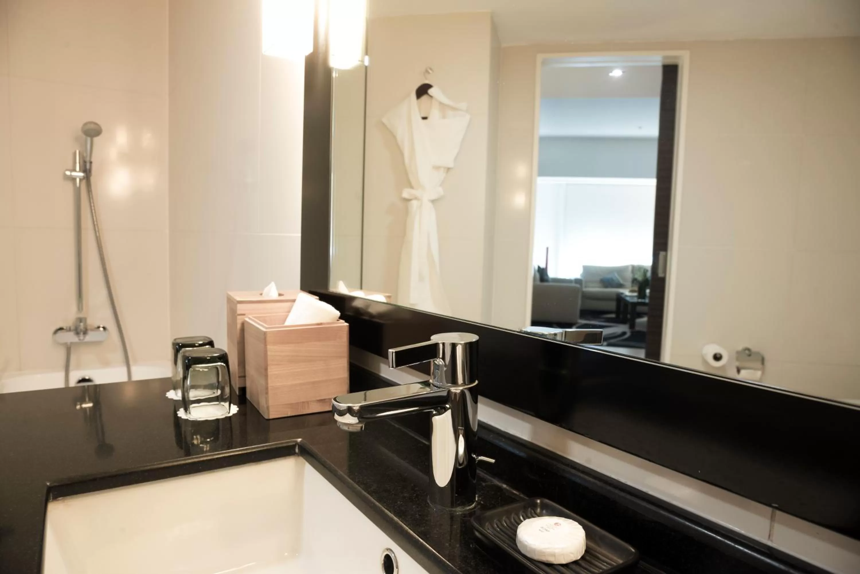 Bathroom in Asdal Gulf Inn Boutique Hotel- SEEF