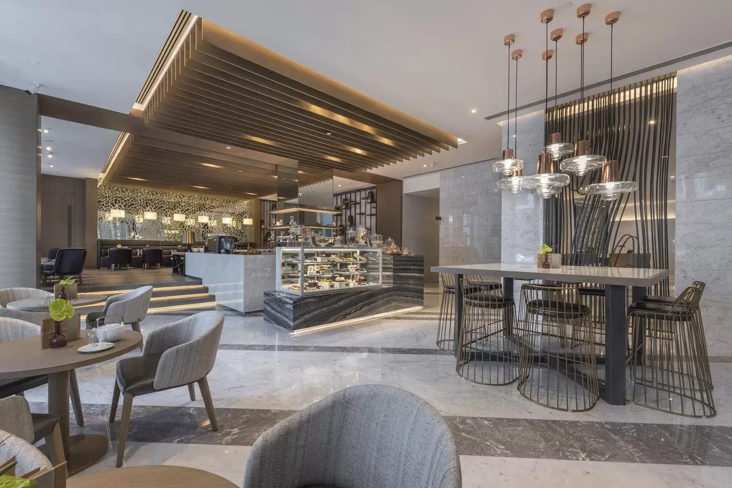 Lounge or bar, Lounge/Bar in Al Bandar Arjaan by Rotana – Dubai Creek