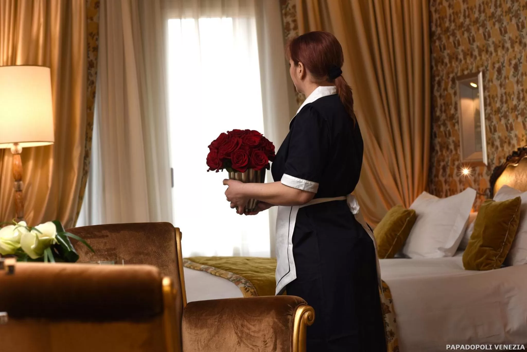 Staff, Bed in Papadopoli Hotel Venezia - MGallery Collection