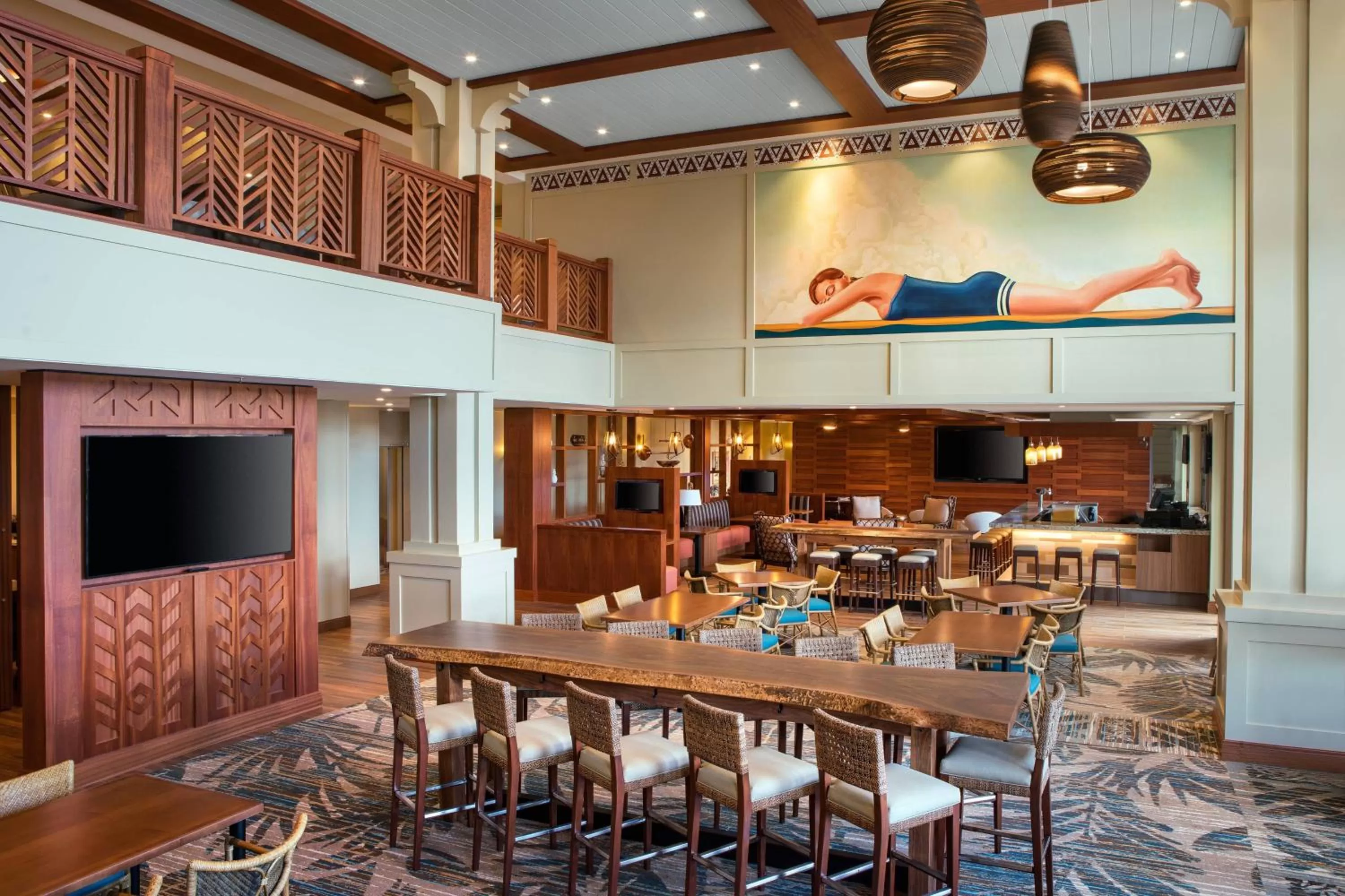 Lobby or reception in Residence Inn by Marriott Maui Wailea