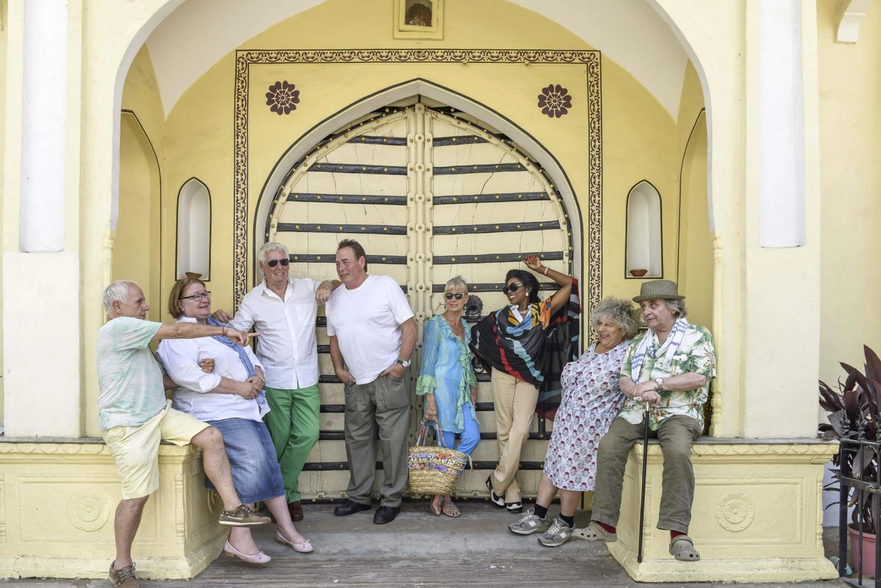 Facade/entrance in Khatu Haveli