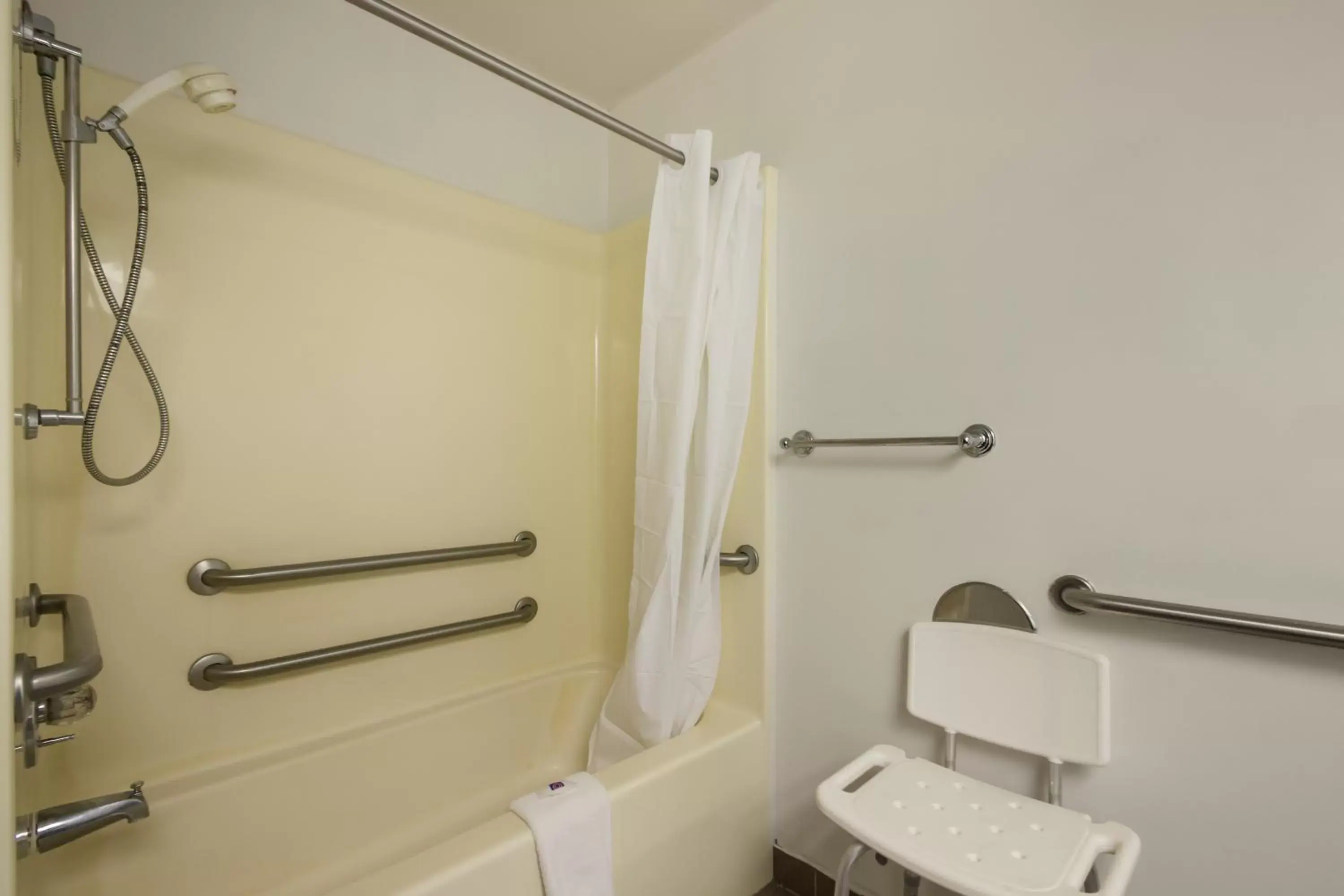 Shower, Bathroom in Motel 6-Rothschild, WI