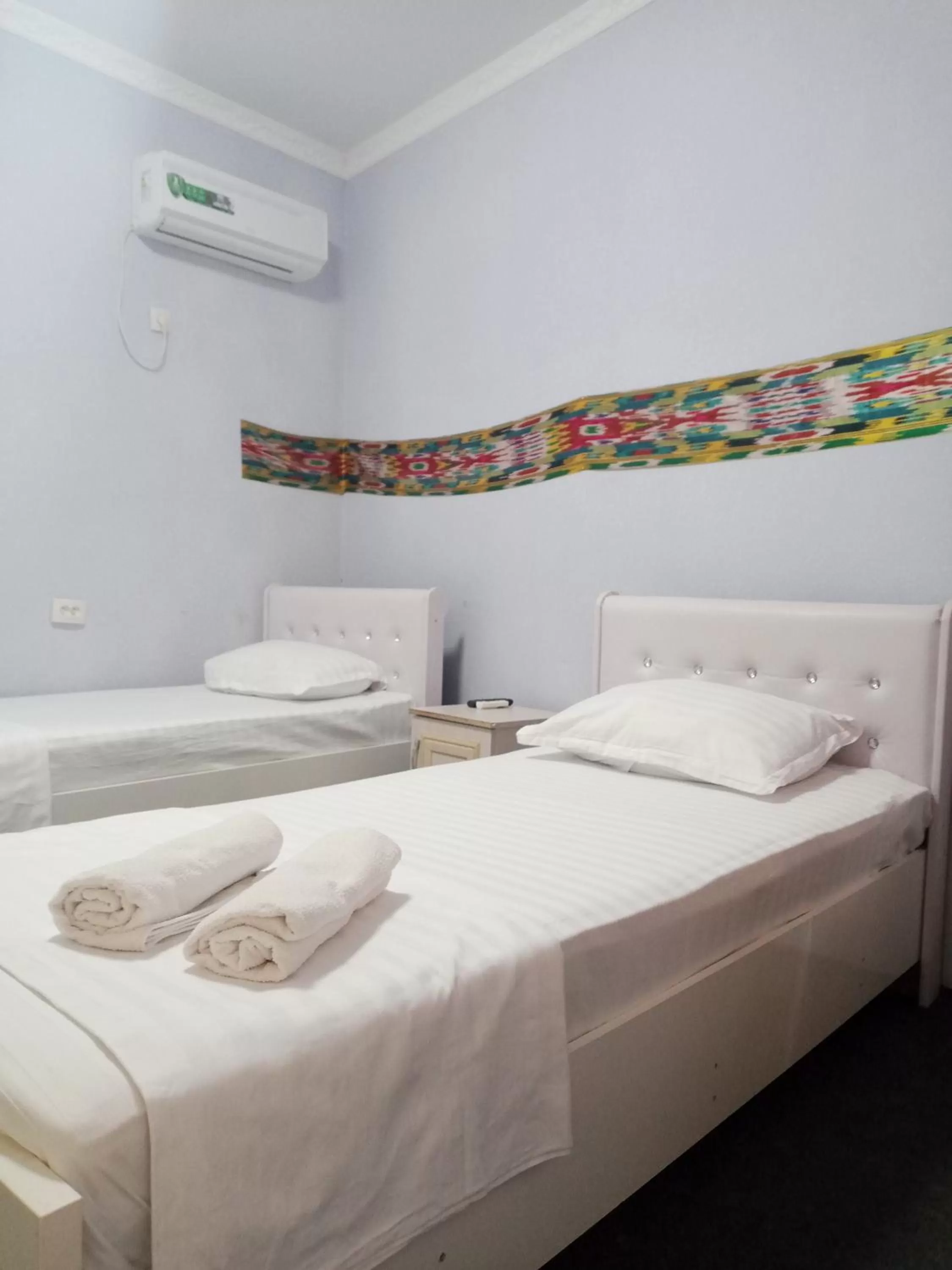 Bed in Hotel Uncle Kolya Boutique