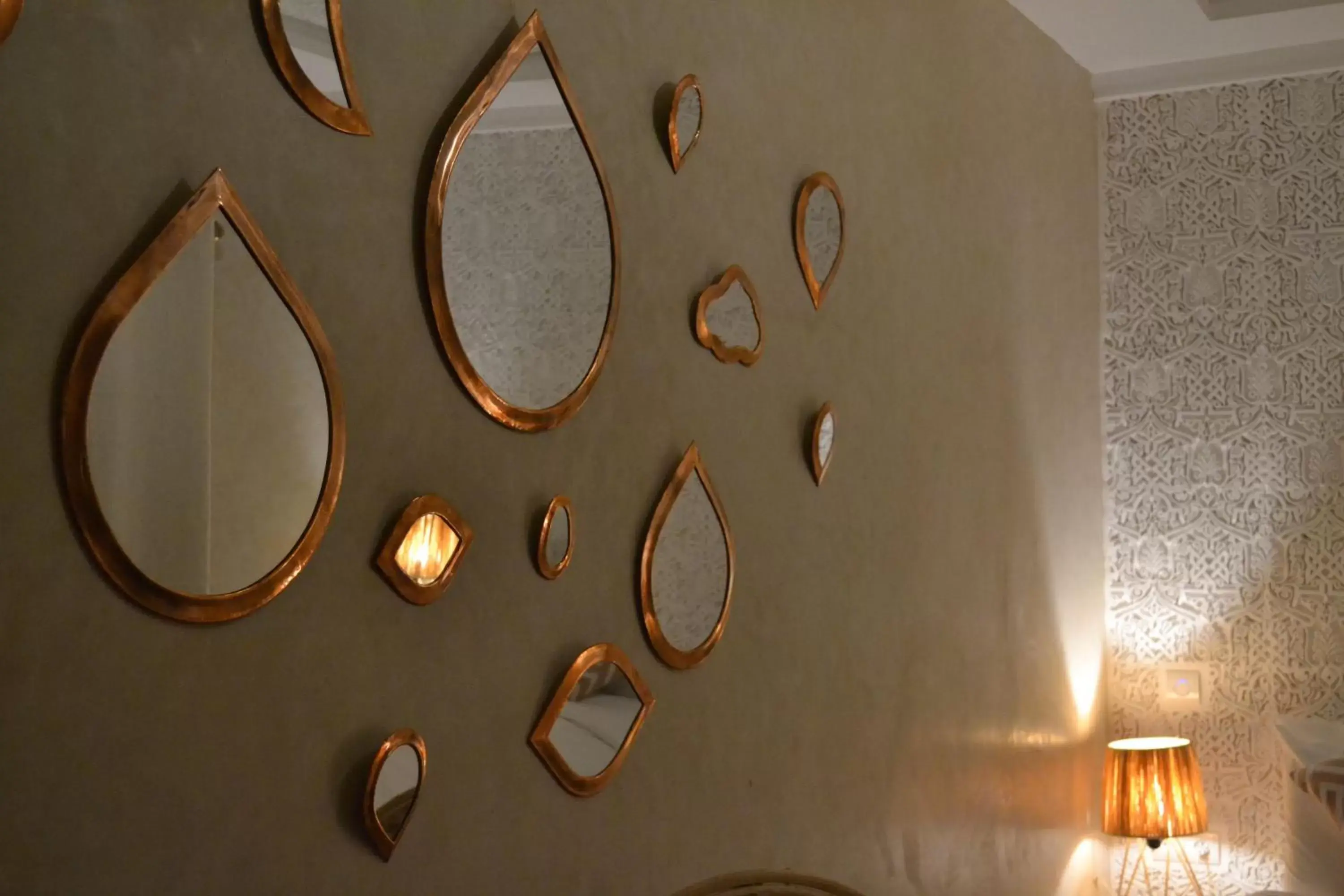 Decorative detail in Riad Beata Bed & Breakfast Decorative detail in Riad Beata Bed & Breakfast