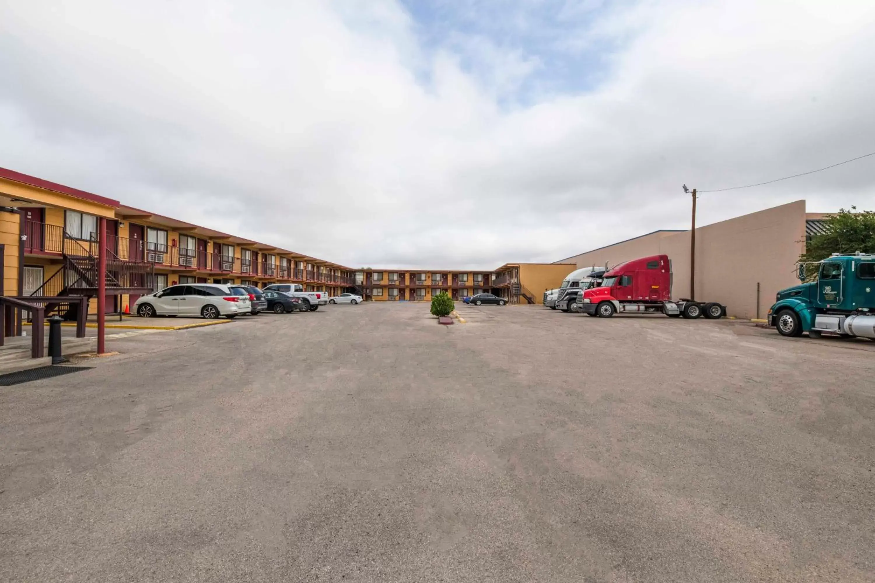 Parking, Property Building in Oyo Hotel Odessa TX, East Business 20