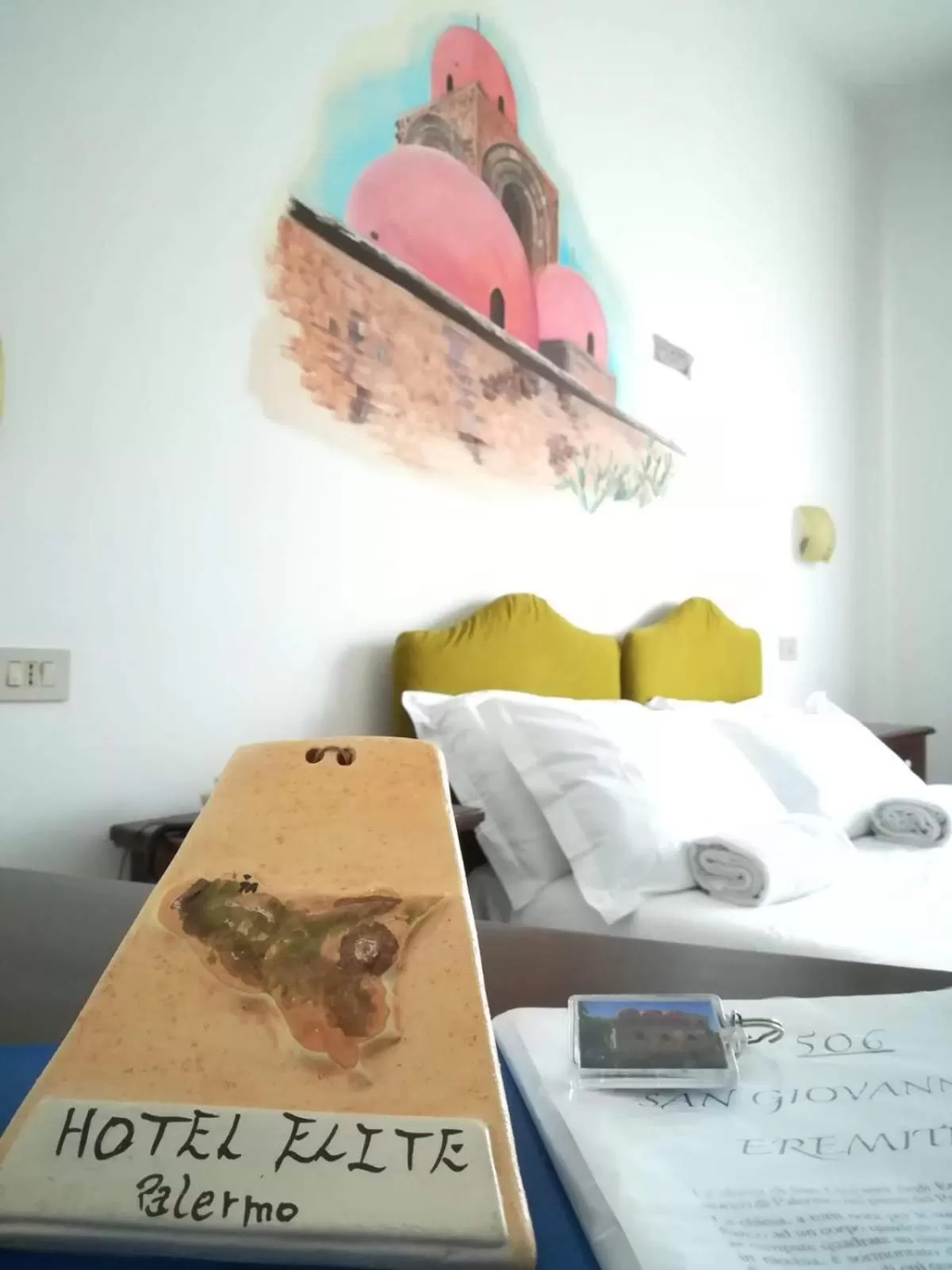 Bed in Hotel Elite Palermo Centro