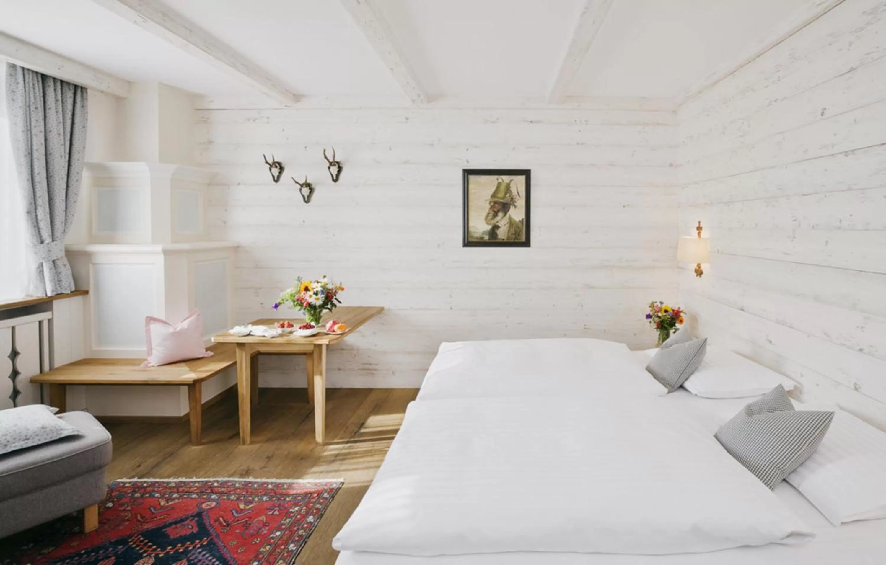 Bed in Eden Hotel Wolff