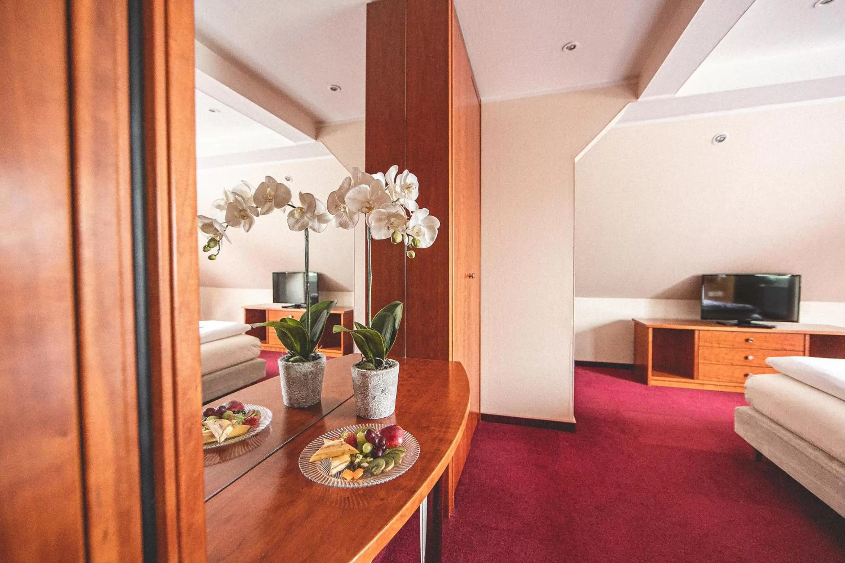 Photo of the whole room, Bed in PLAZA INN Recklinghausen