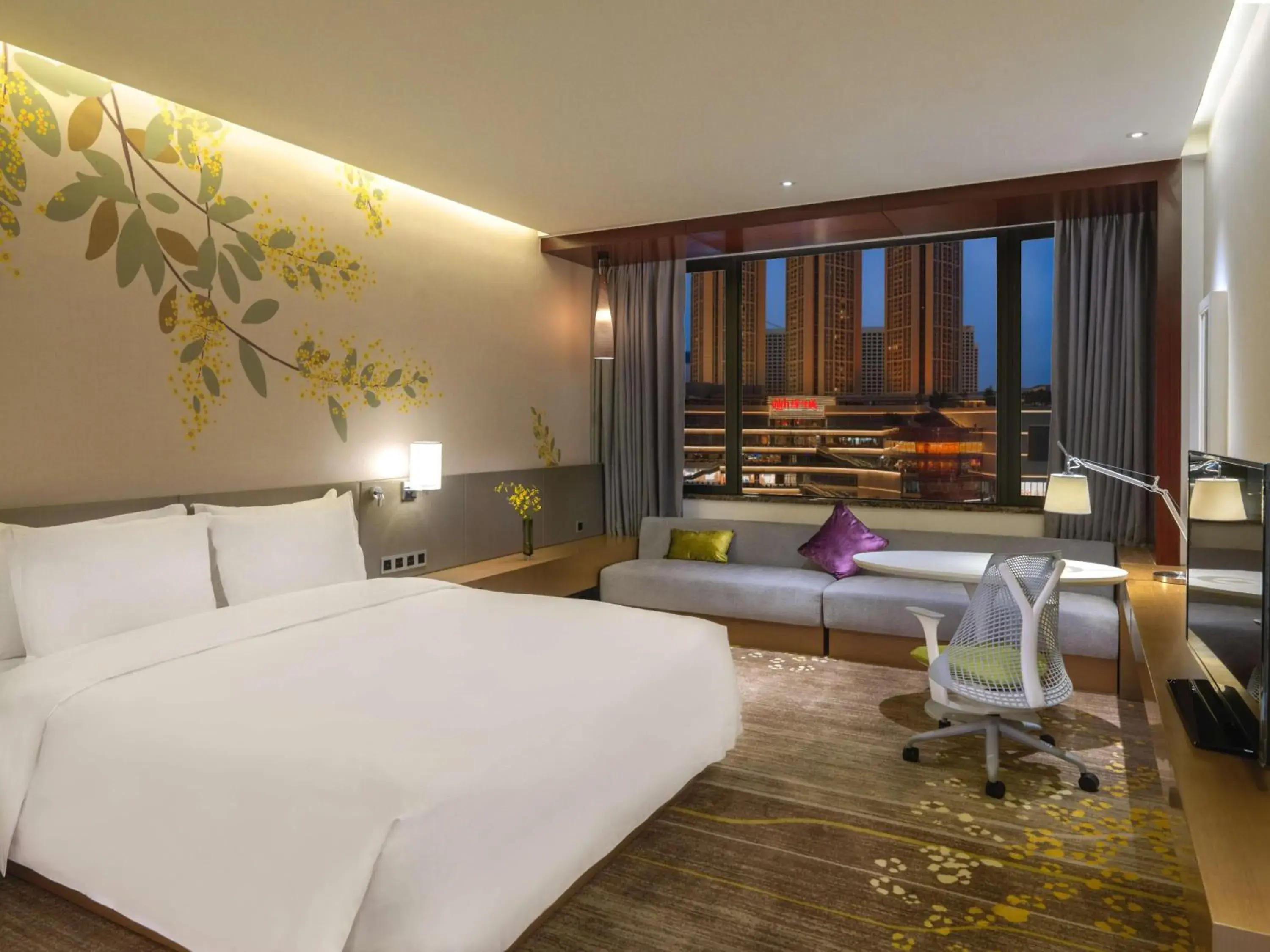 Bed in Hilton Garden Inn Foshan