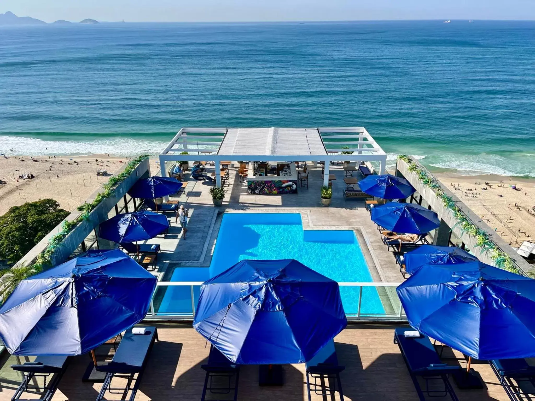 Beach, Pool View in Pestana Rio Atlantica