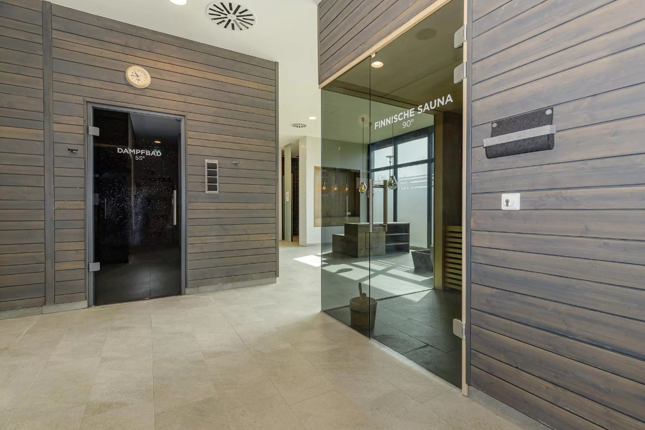 Sauna in Aparthotel Waterkant Suites - Fewos am Meer mit SPA