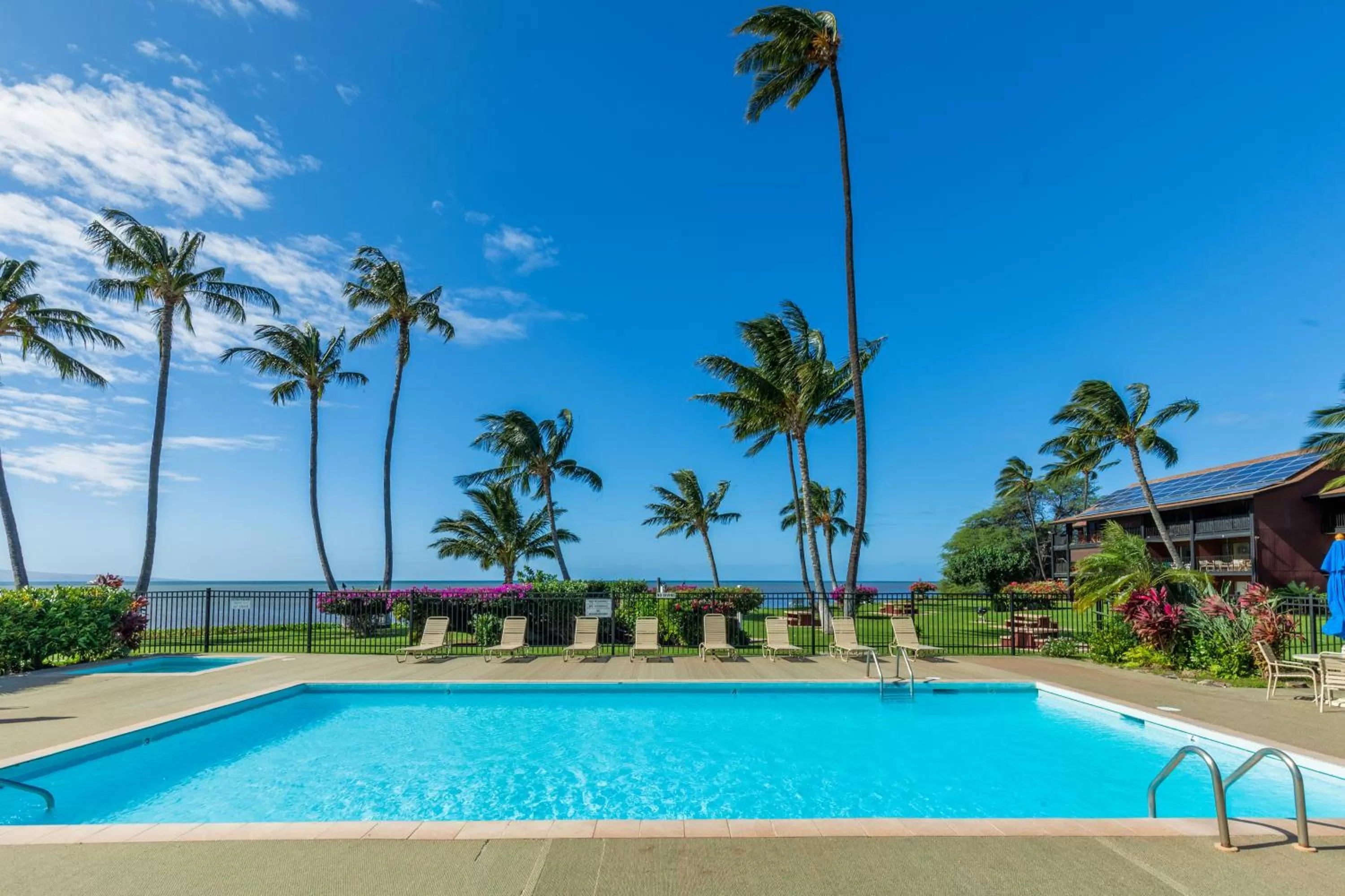 Swimming pool in Castle at Moloka'i Shores