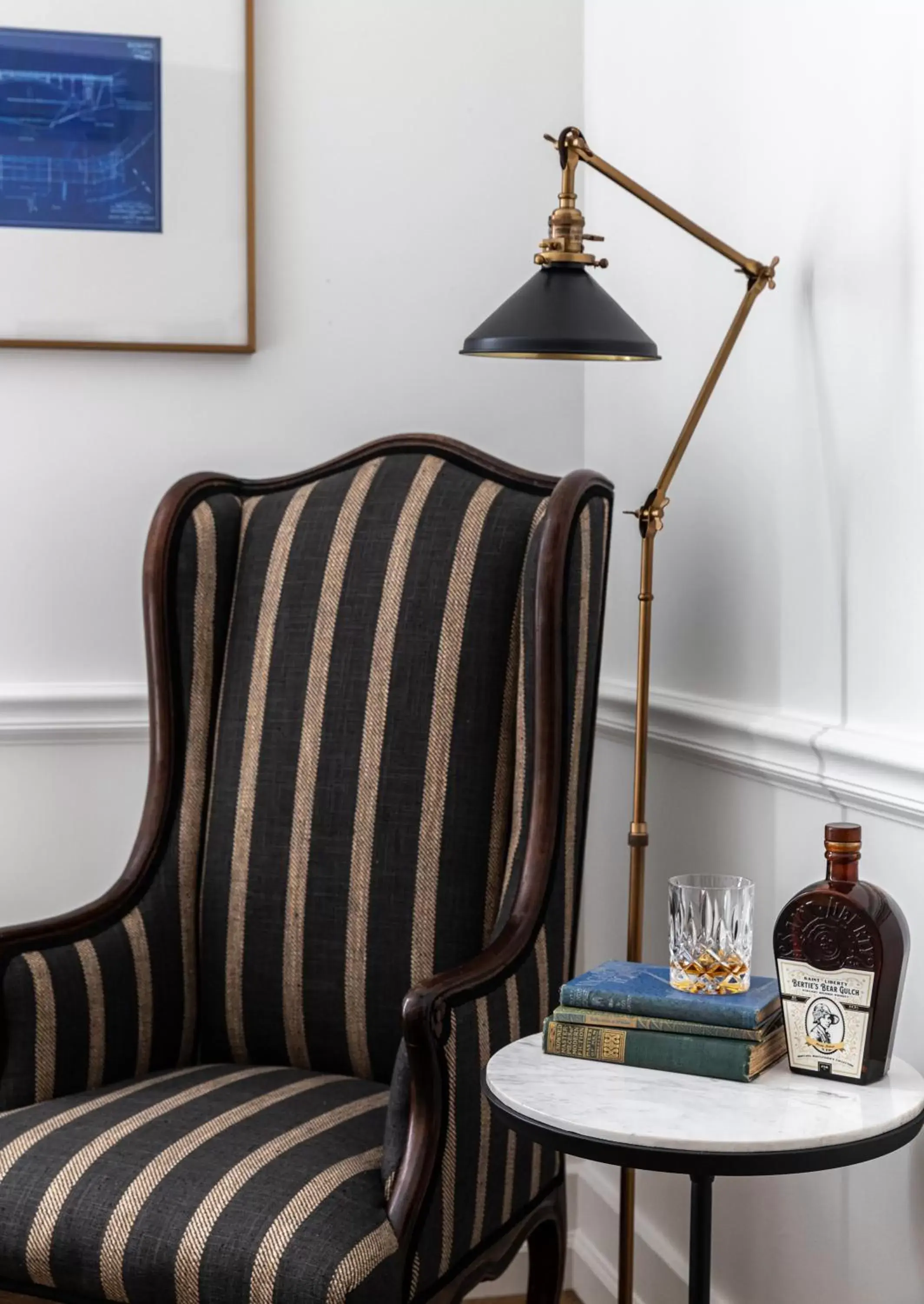 Decorative detail, Seating Area in The Holbrooke Hotel