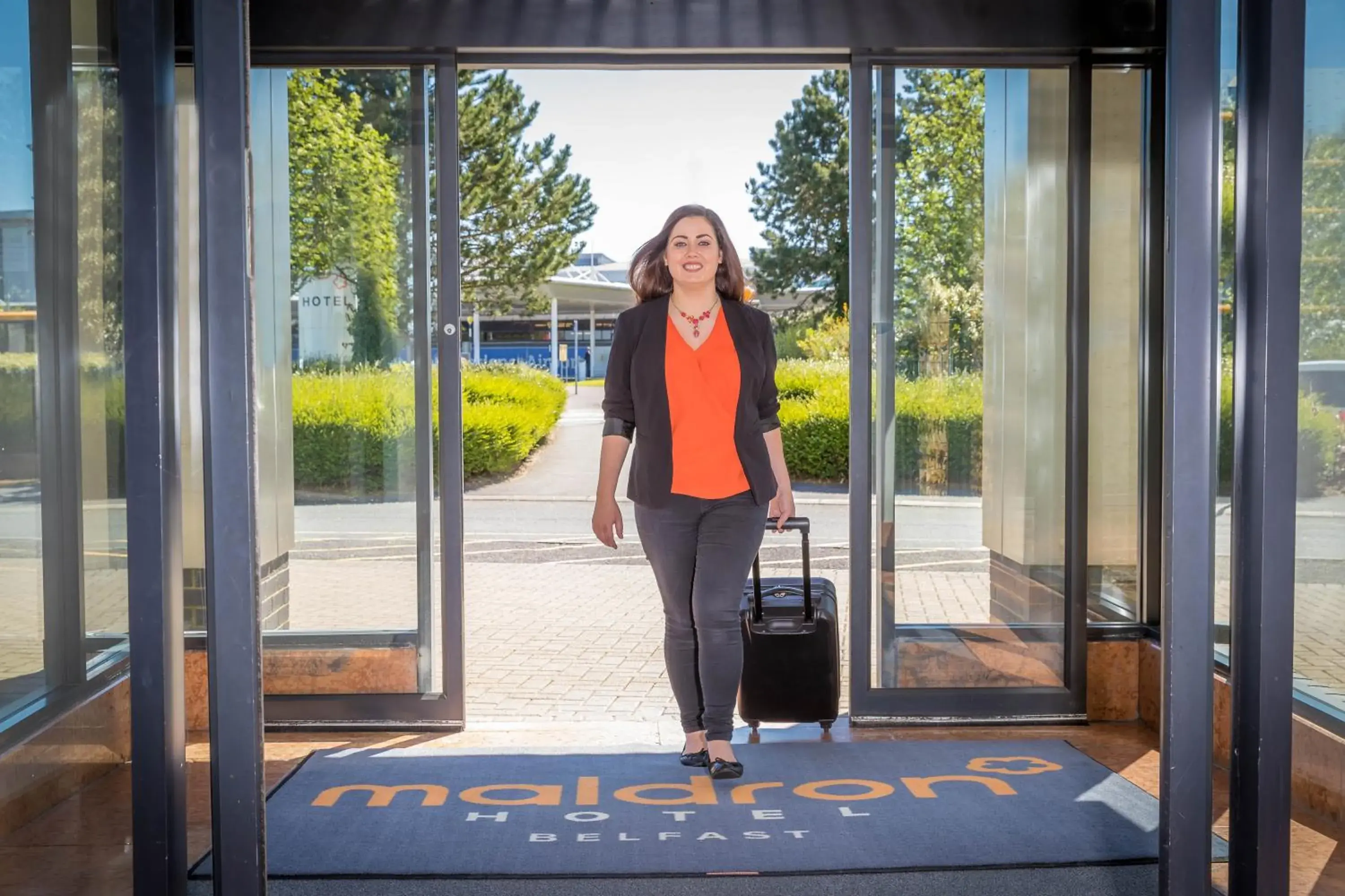 Facade/entrance in Maldron Hotel Belfast International Airport