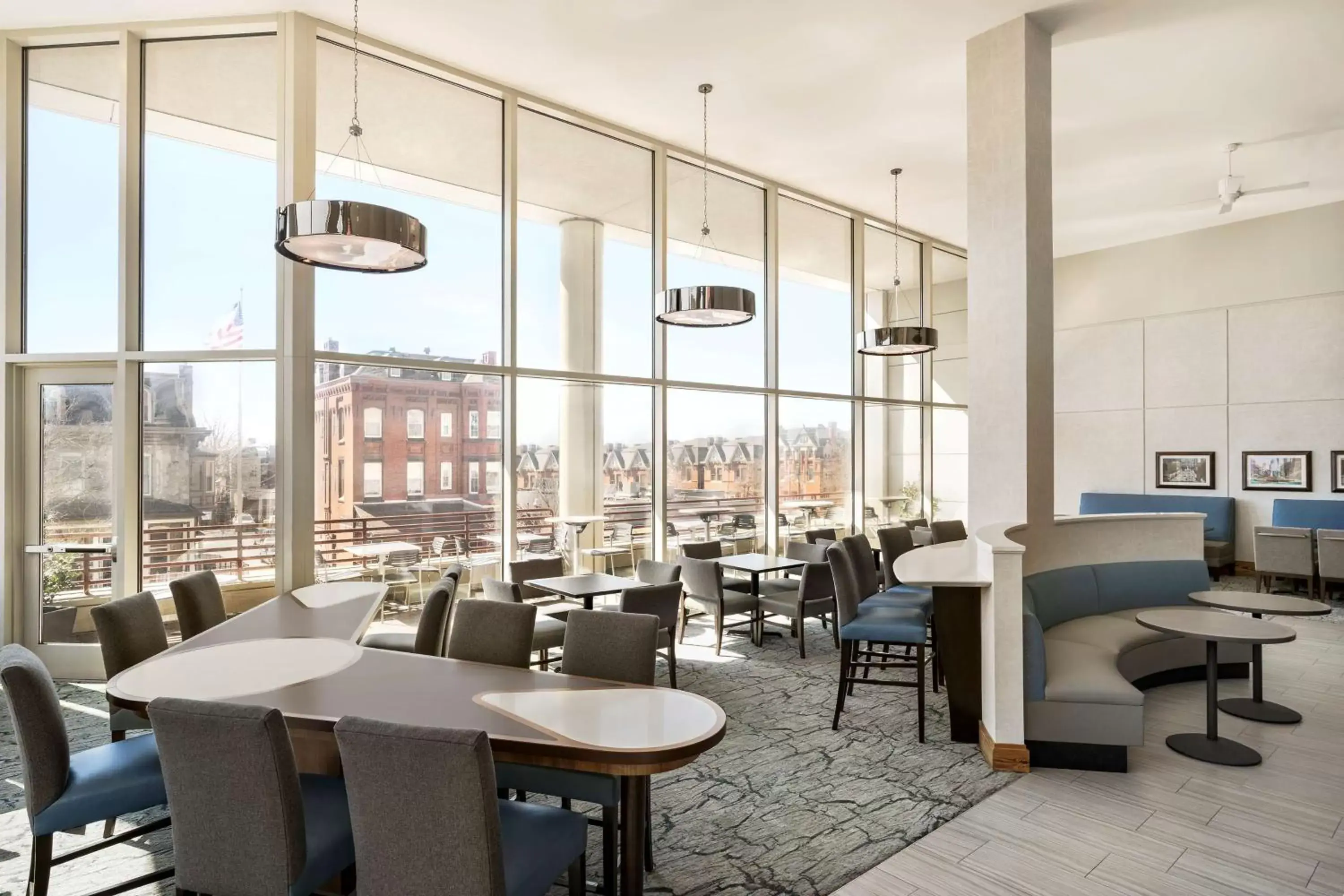 Lobby or reception, Restaurant/Places to Eat in Homewood Suites University City Philadelphia