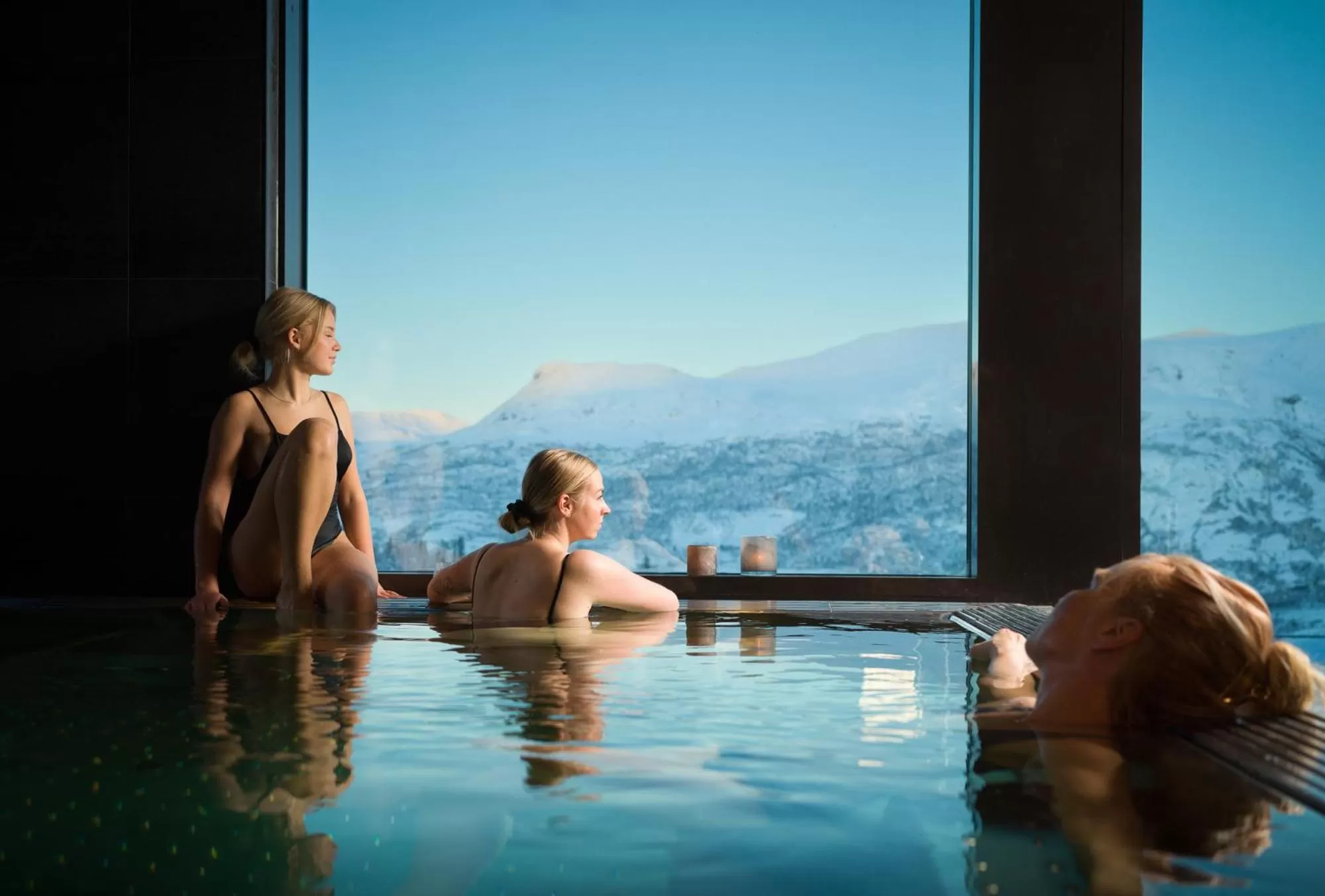 Spa and wellness centre/facilities in Skarsnuten Mountain Resort & SPA