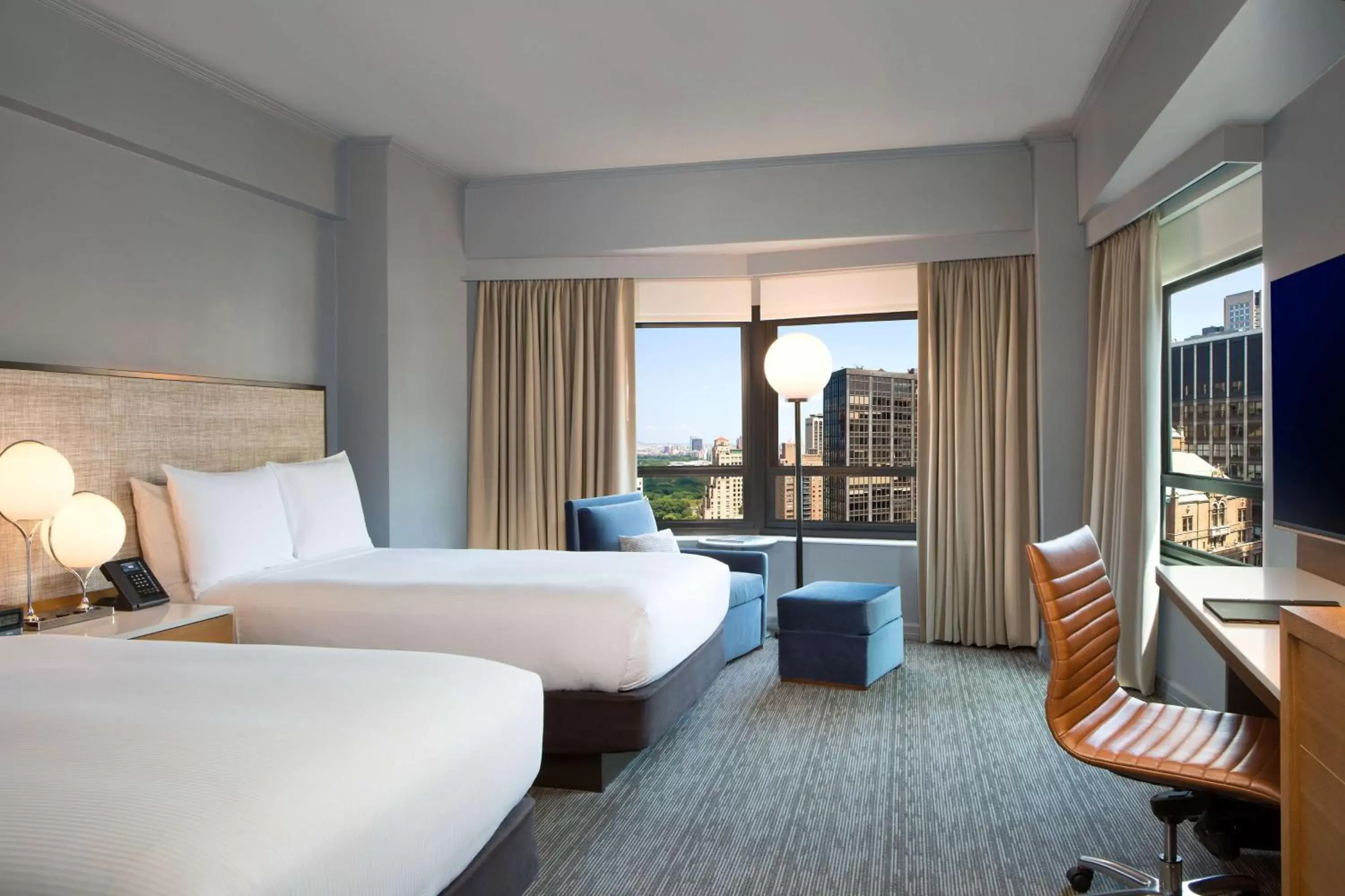 Bedroom in New York Hilton Midtown