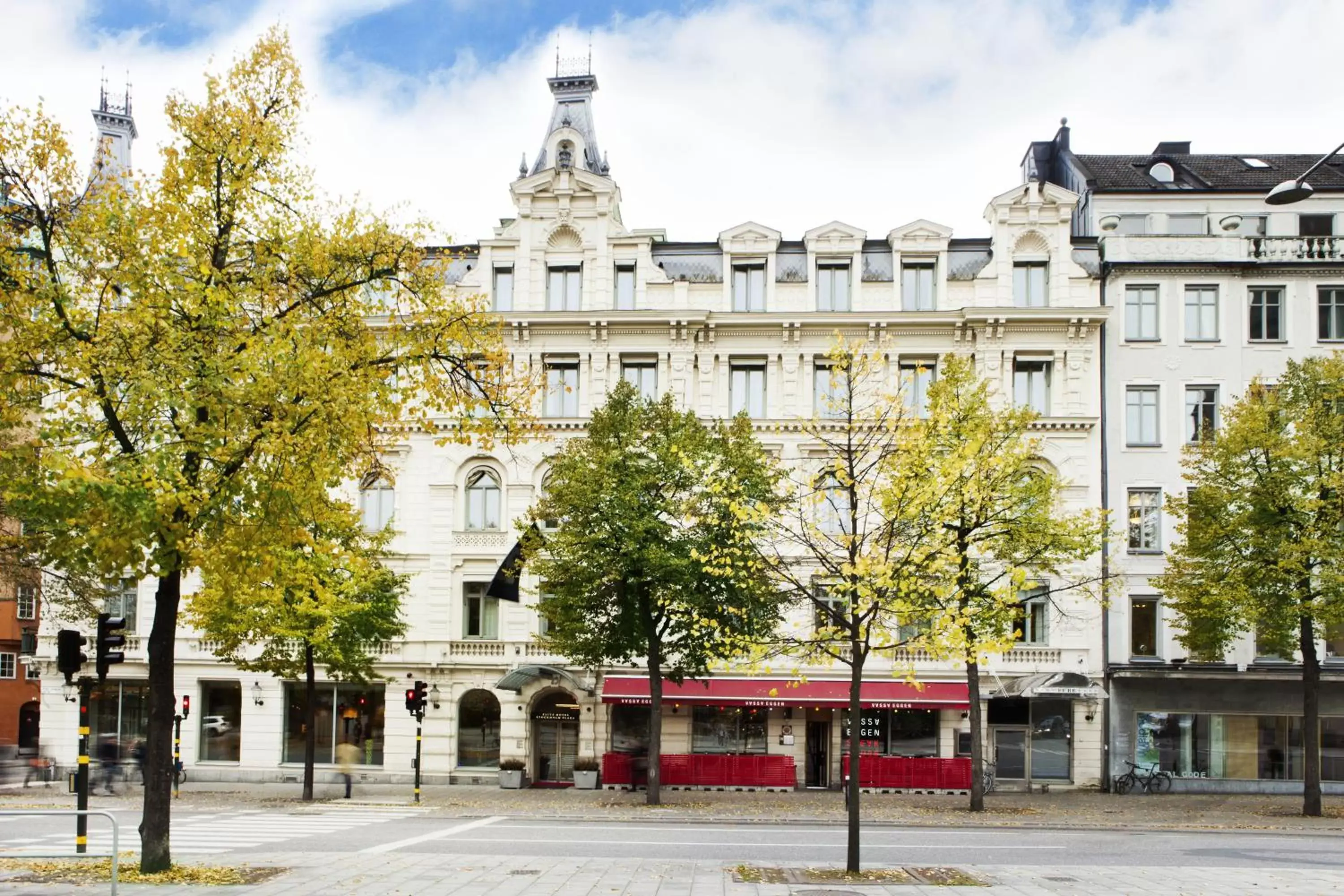 Property Building in Elite Hotel Stockholm Plaza