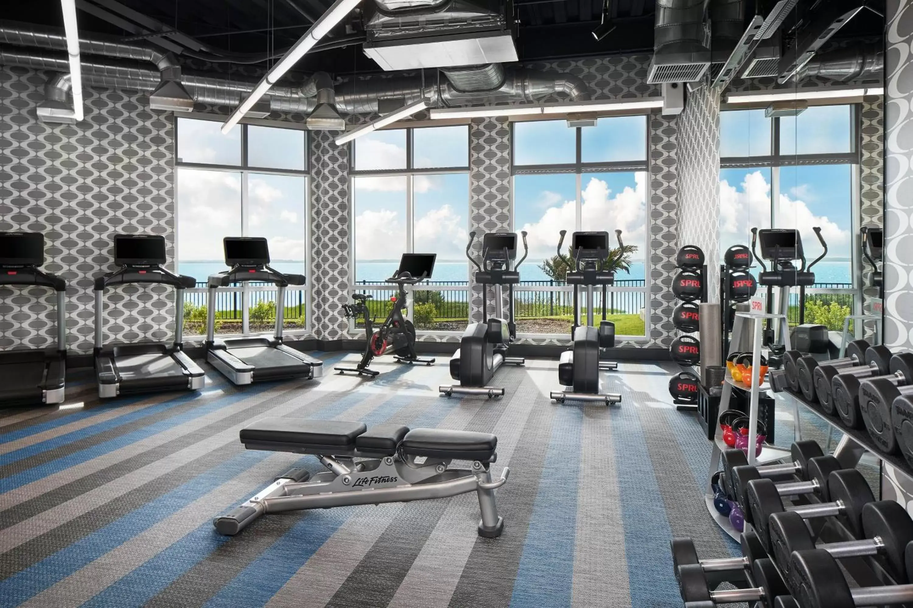 Fitness centre/facilities, Fitness Center/Facilities in Aloft Ocean City