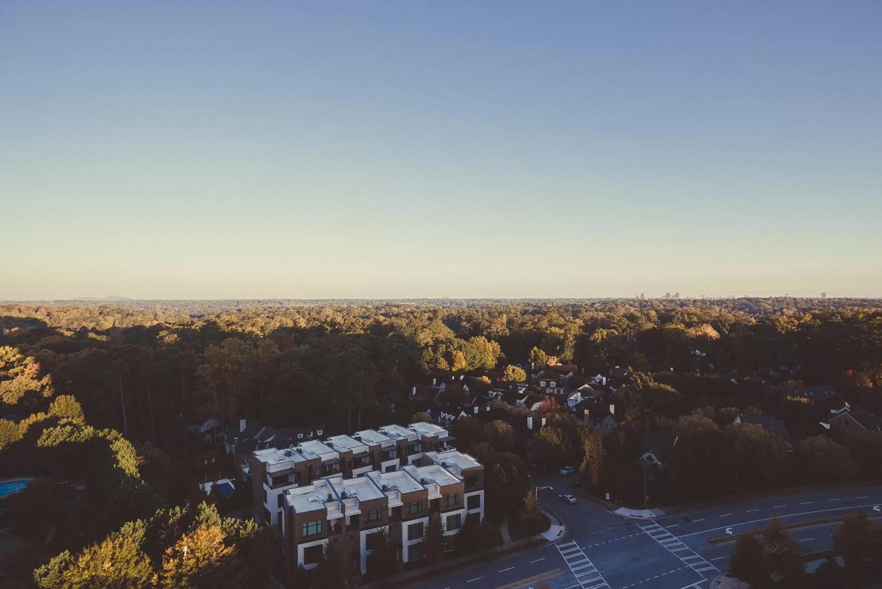 Bird's-eye View in Nobu Hotel Atlanta