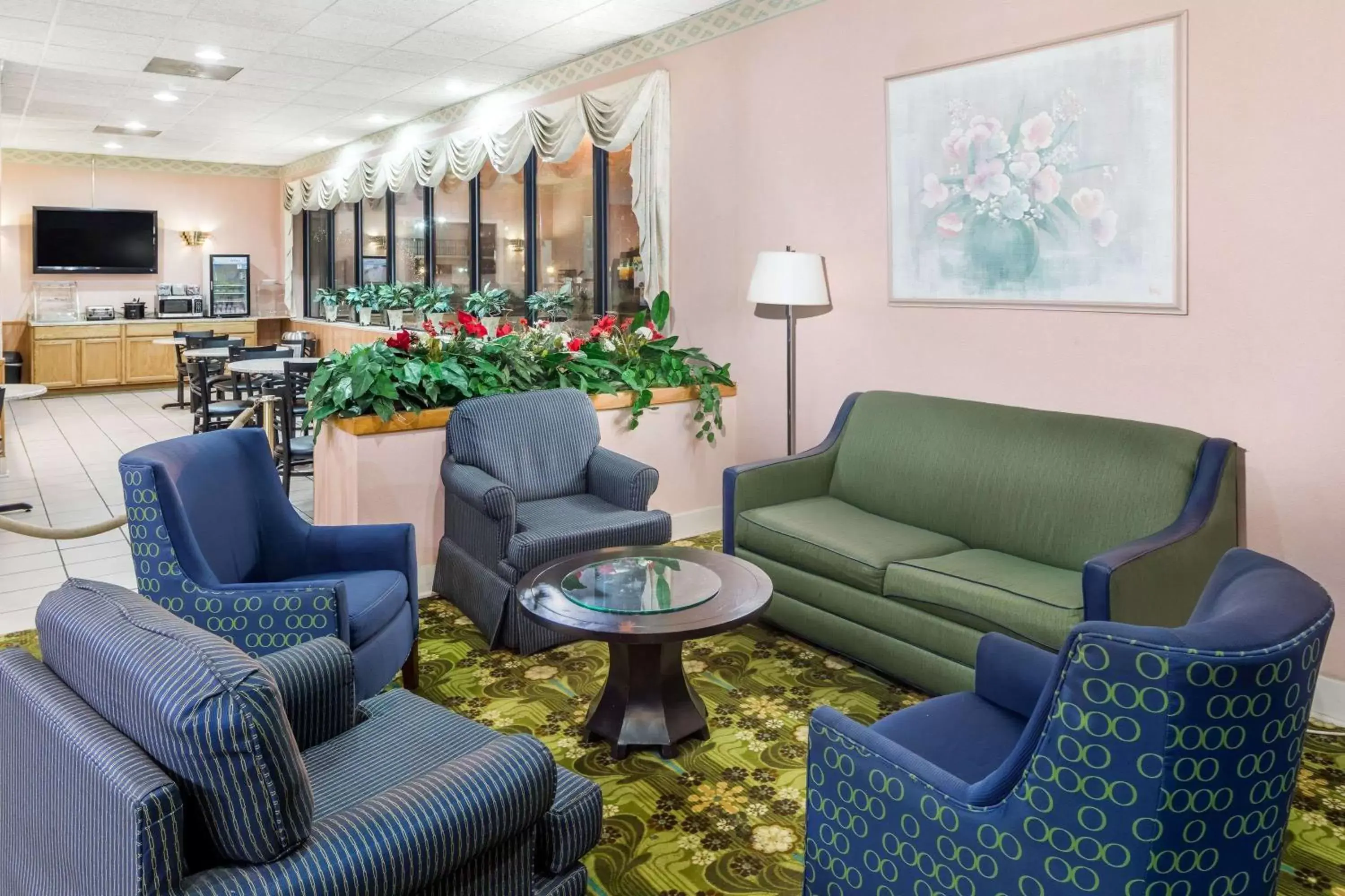 Lobby or reception, Seating Area in Days Inn by Wyndham Walterboro