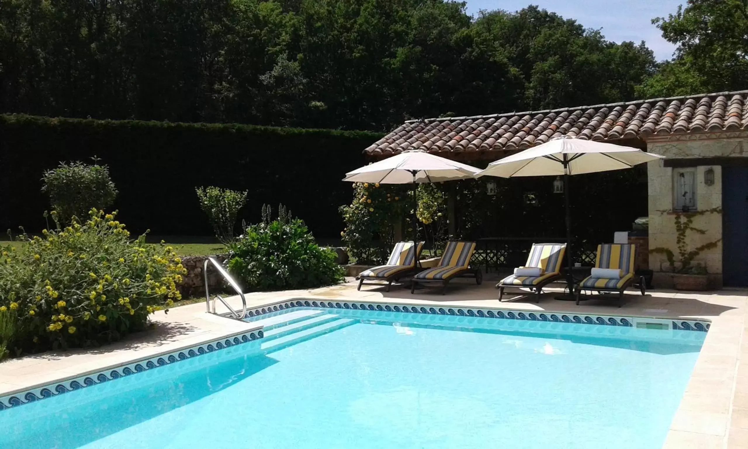 Garden, Swimming Pool in Le Colombier