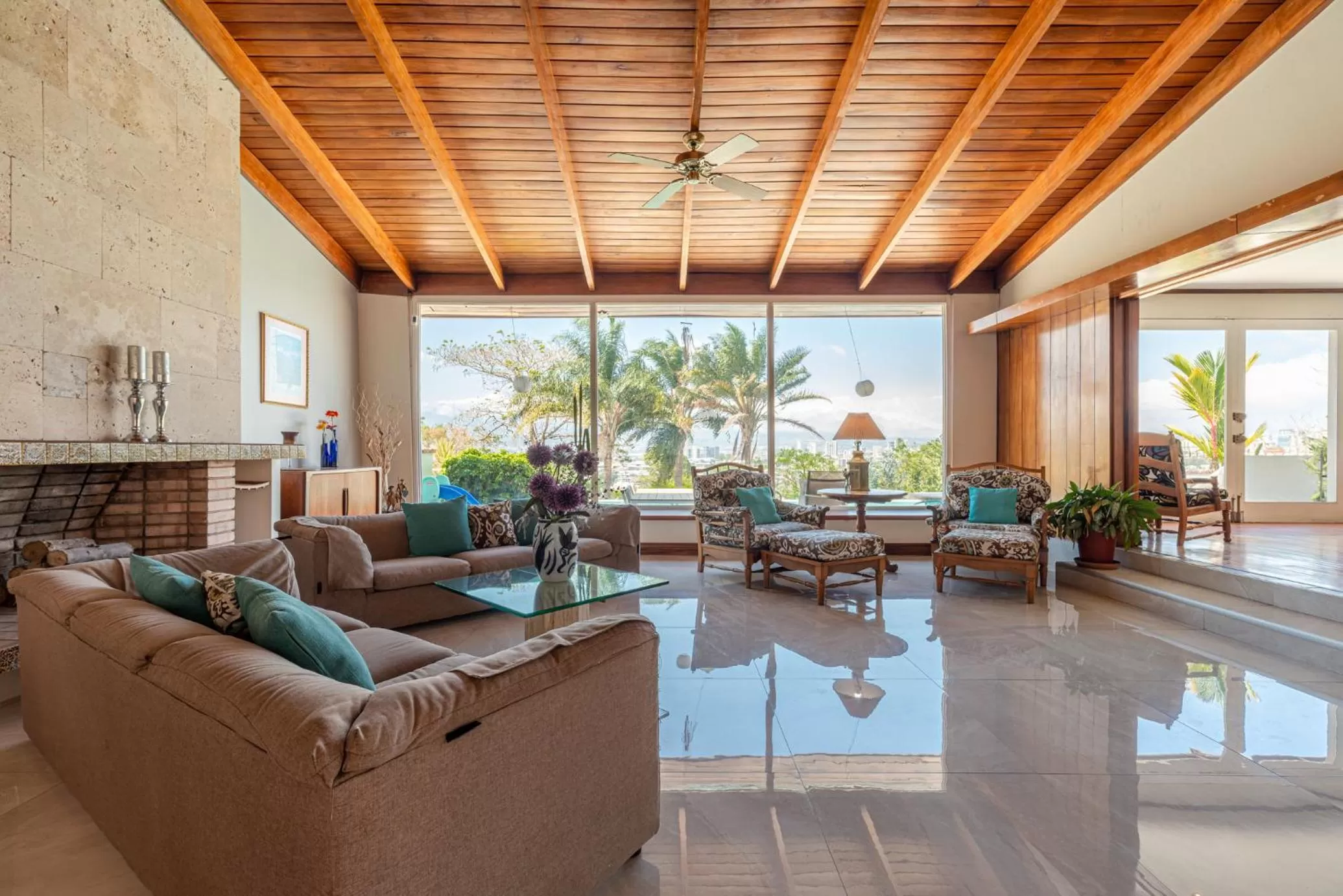 Living room in Posada el Quijote