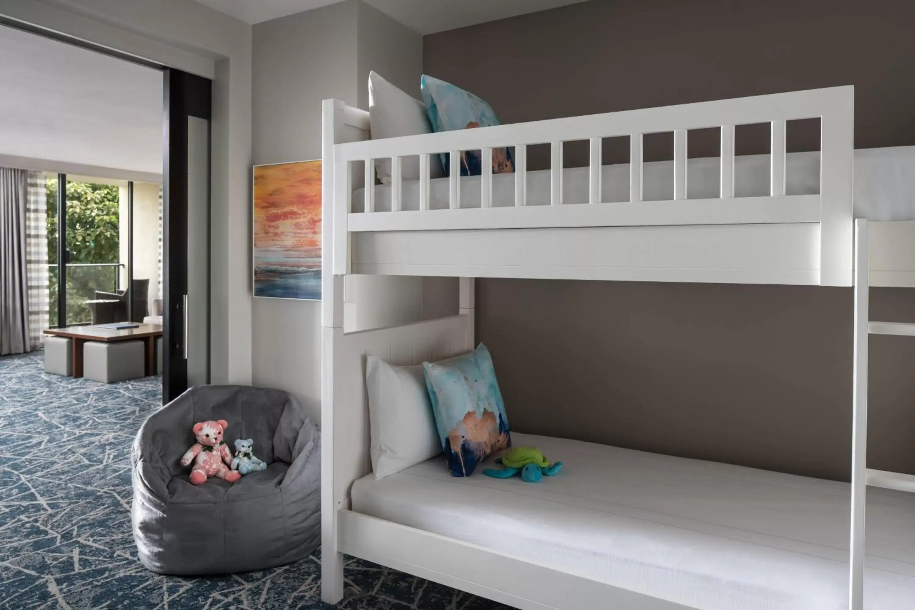 Bedroom, Bunk Bed in Waikoloa Beach Marriott Resort & Spa