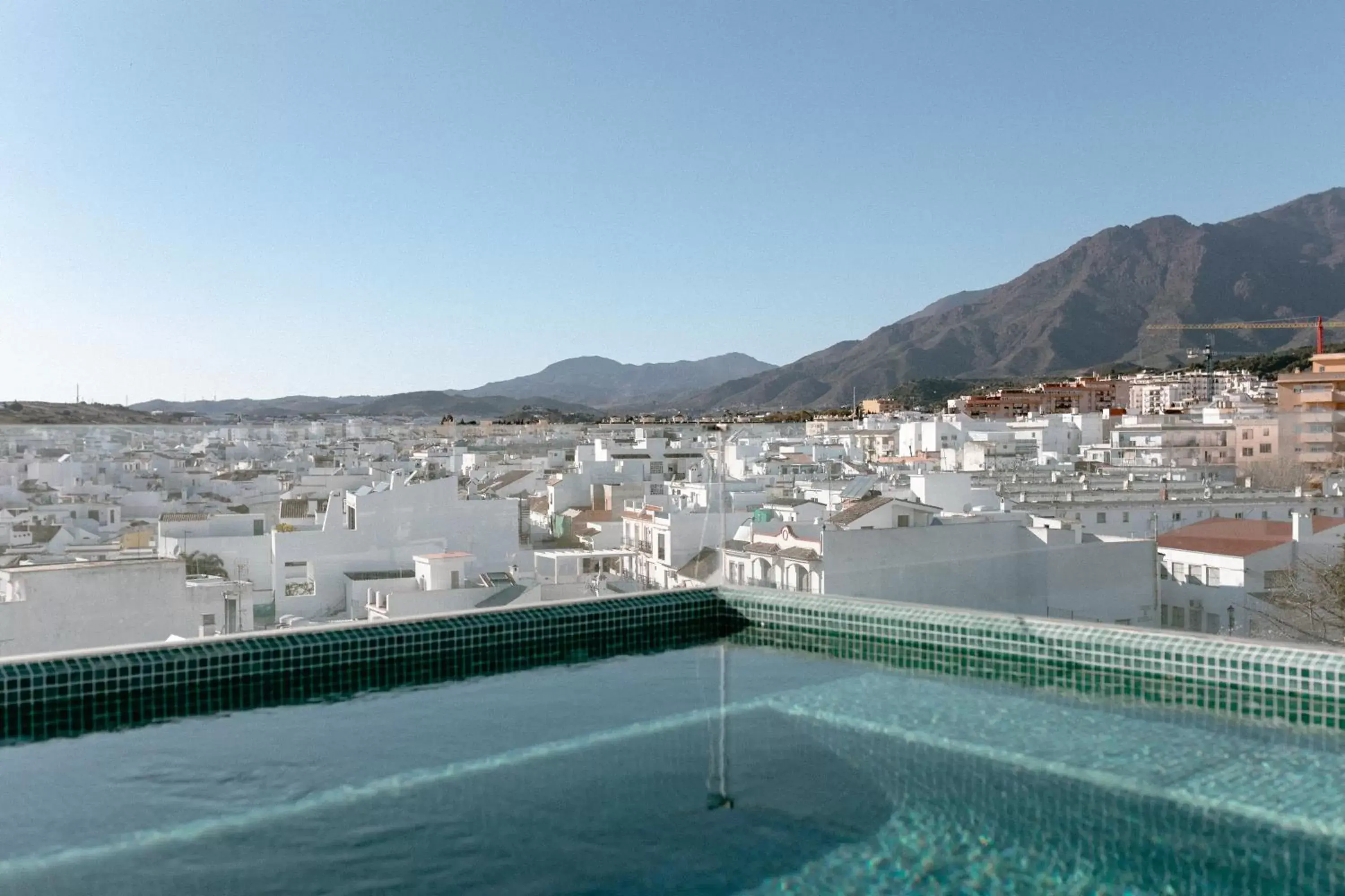 Swimming pool in Hotel Estepona Plaza