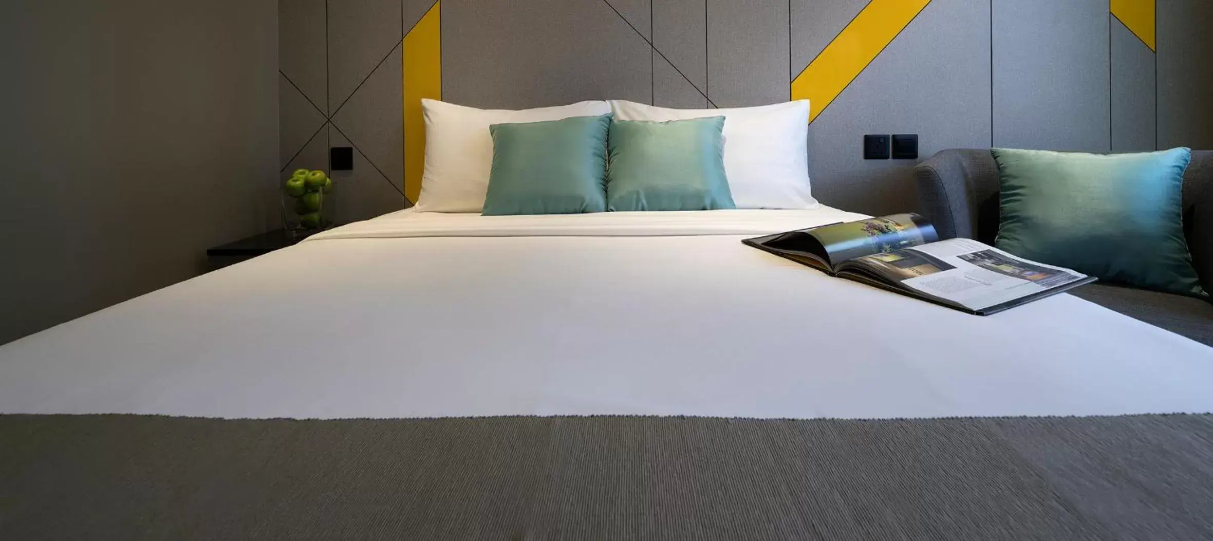 Bed in Hotel Mi Bencoolen