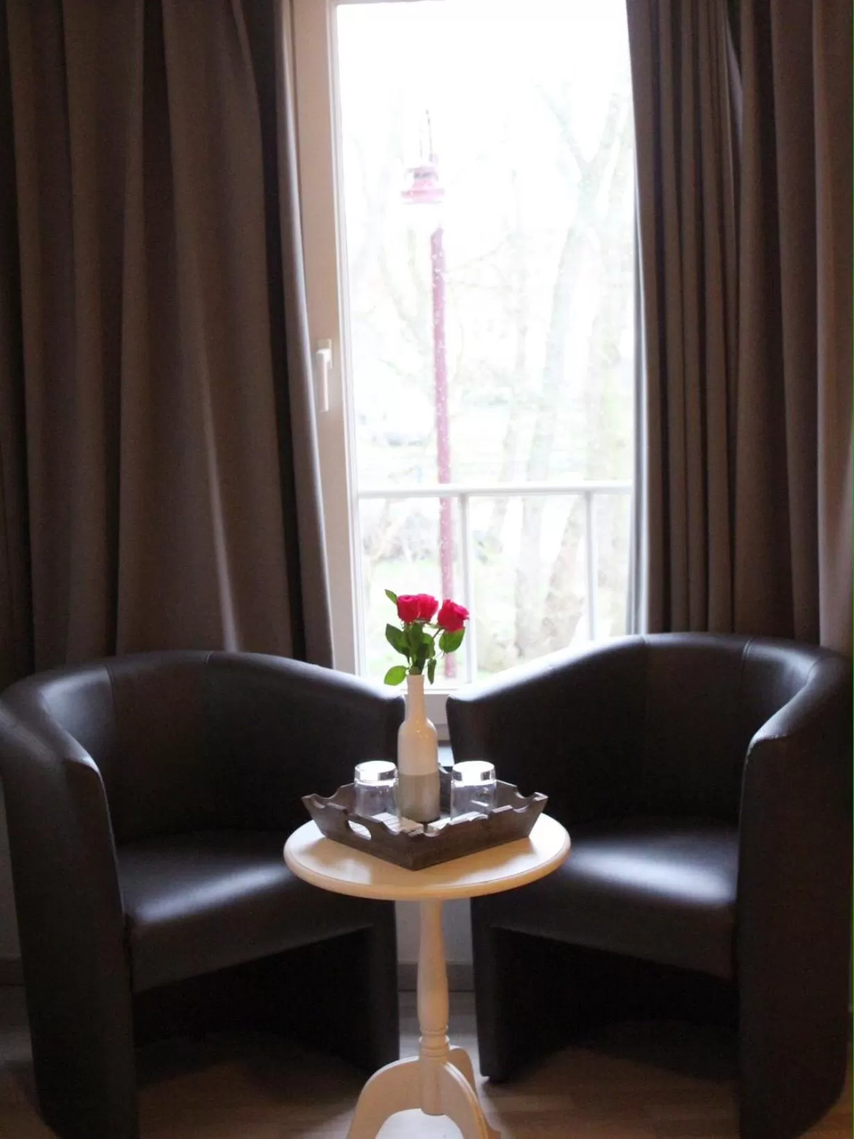 Seating area in B&B Villa Verde