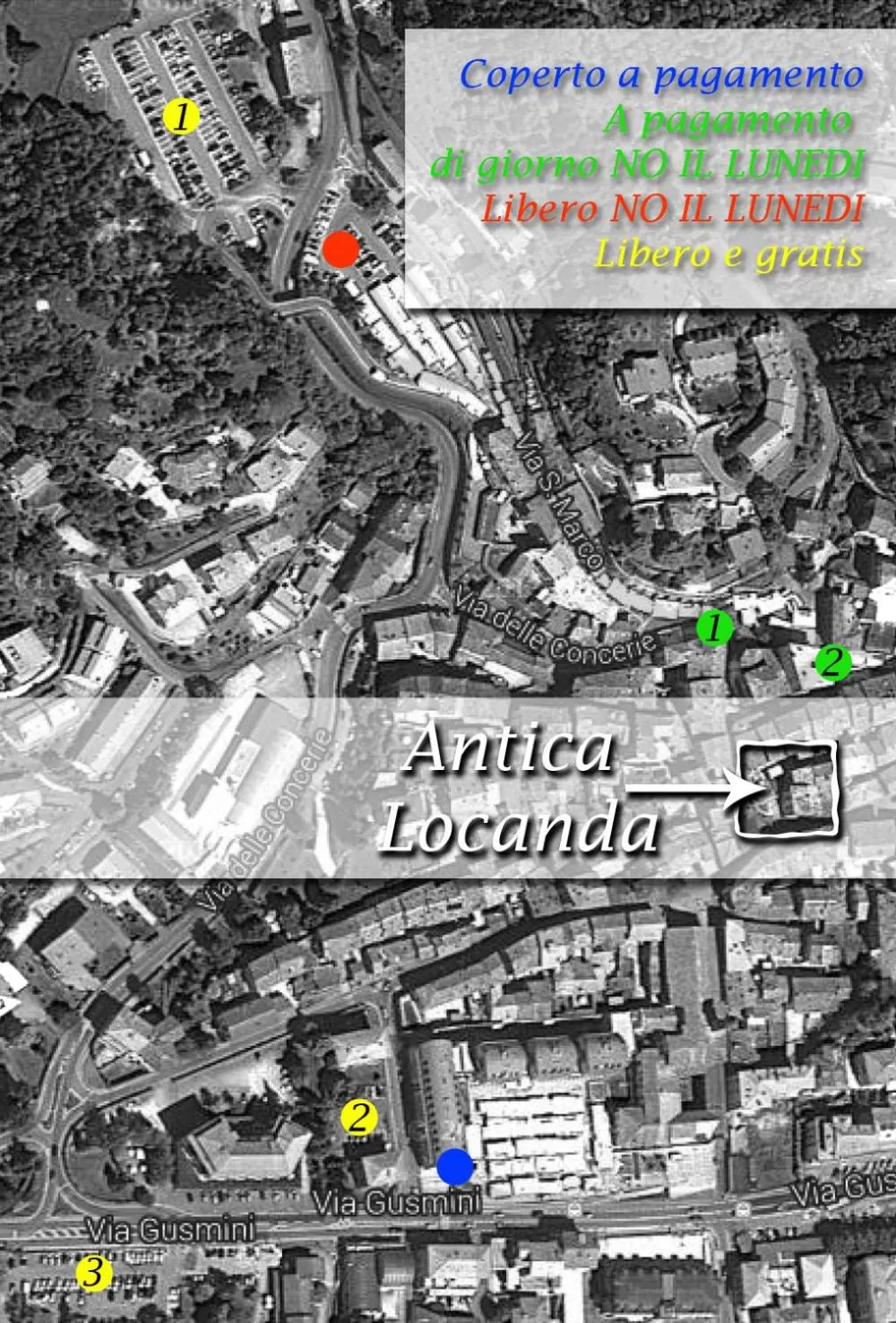 Street view in Albergo Antica Locanda