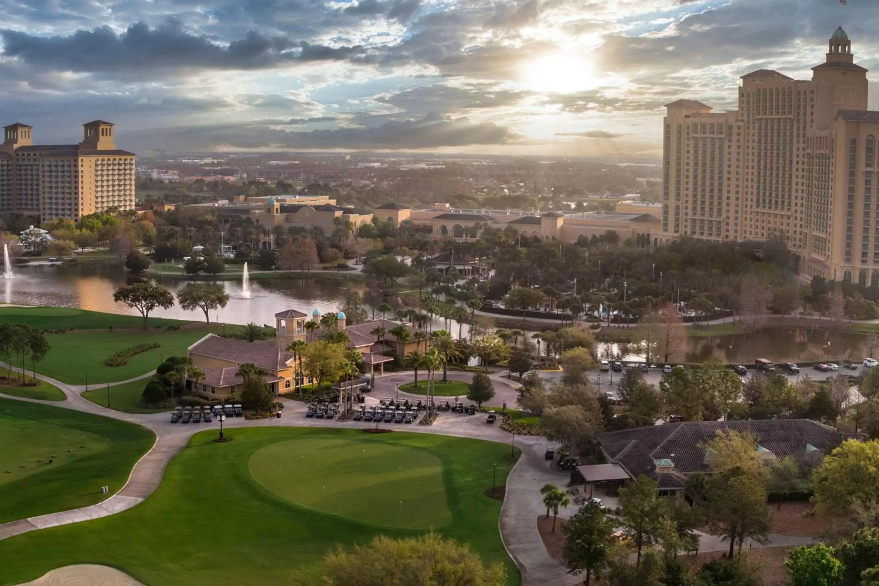 Golfcourse in The Ritz-Carlton Orlando, Grande Lakes